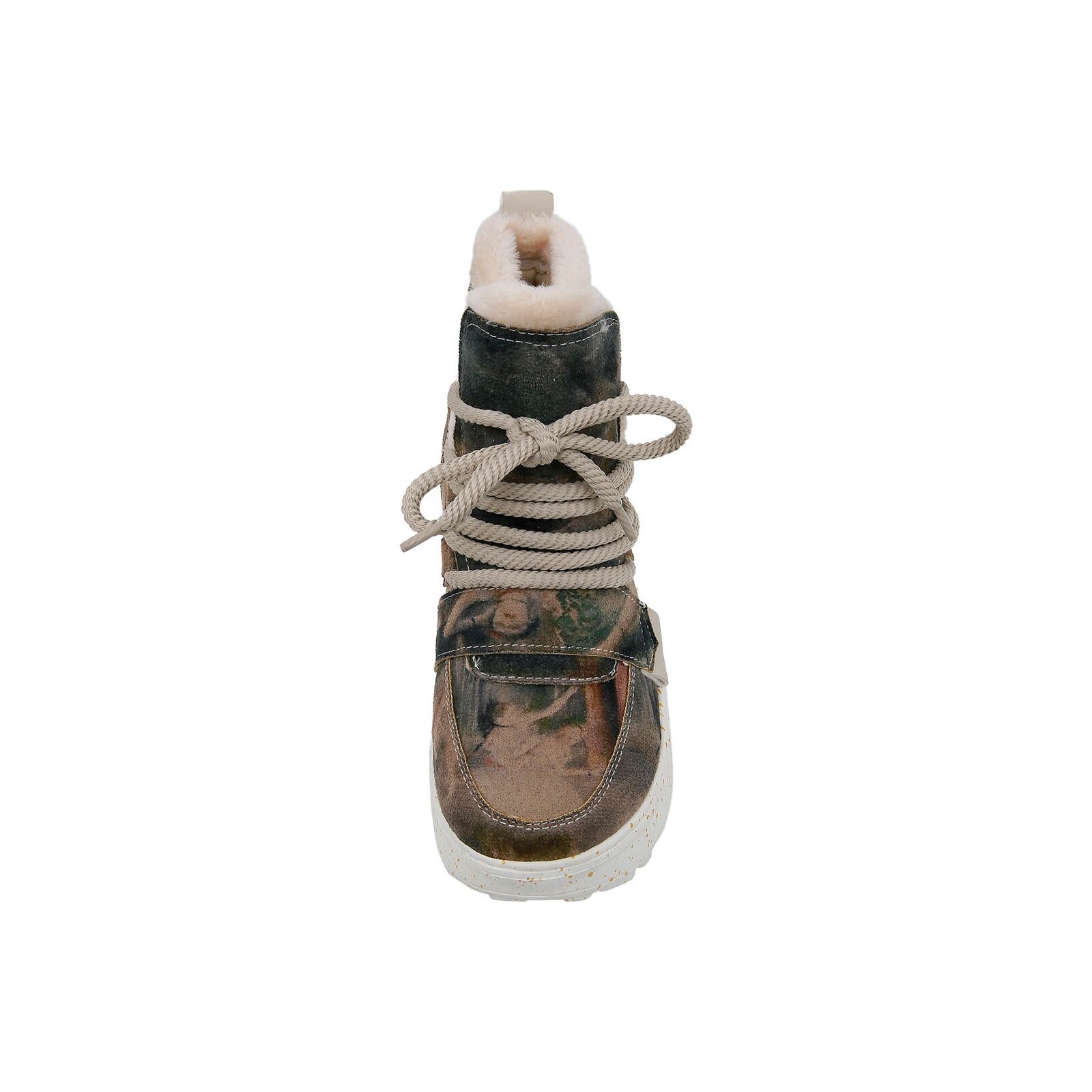 DOGO Schnürstiefelette »Snowie High-Top Bootballerinas Damen Stiefeletten«, Vegan