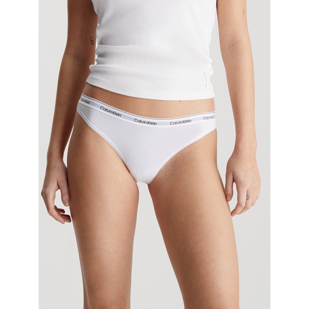 Calvin Klein Underwear Tanga »3 PACK THONG (LOW-RISE)«, (Packung, 3 St., 3er-Pack)