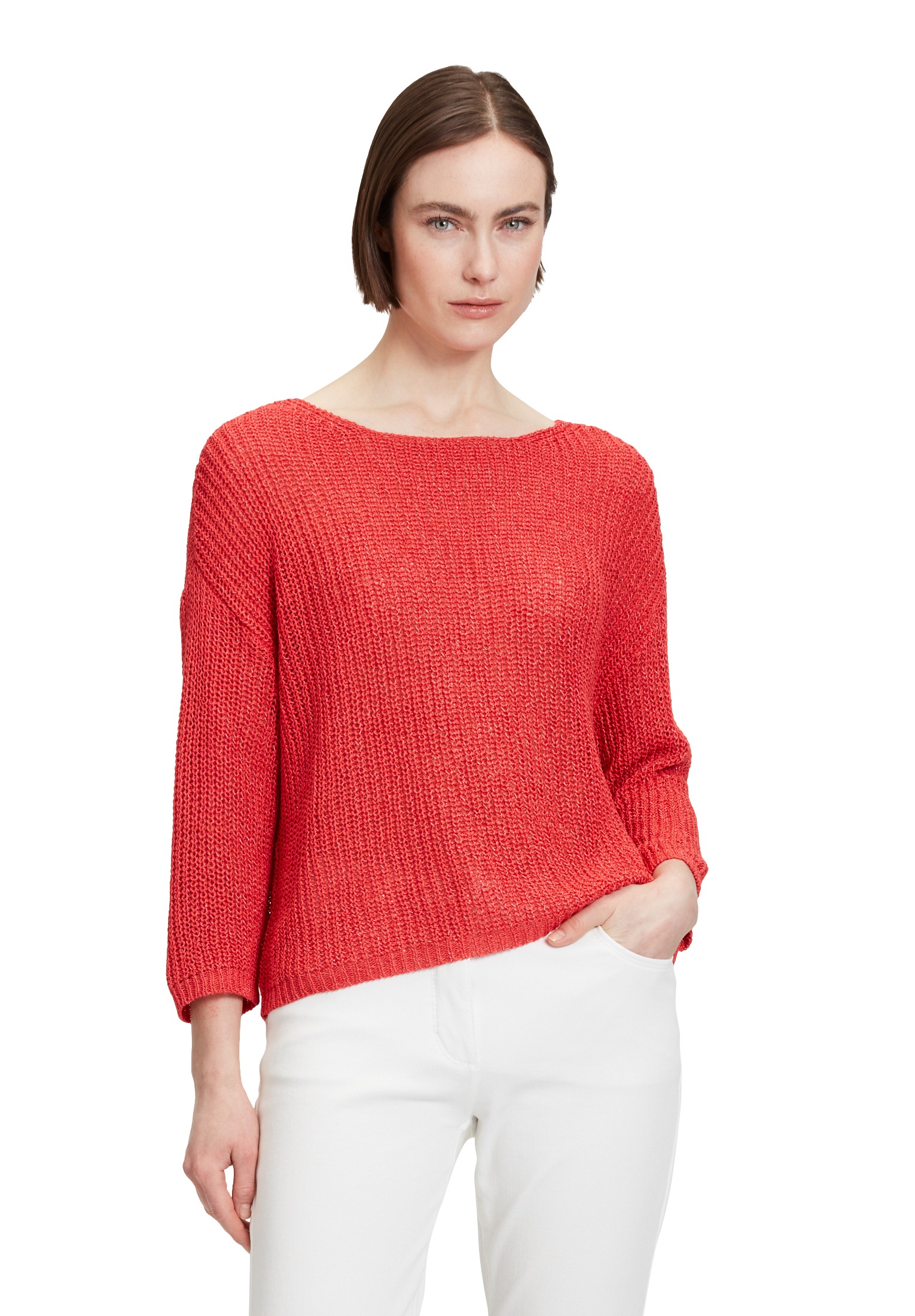 Betty Barclay Strickpullover "Betty Barclay Basic-Strickpullover mit Rippen günstig online kaufen