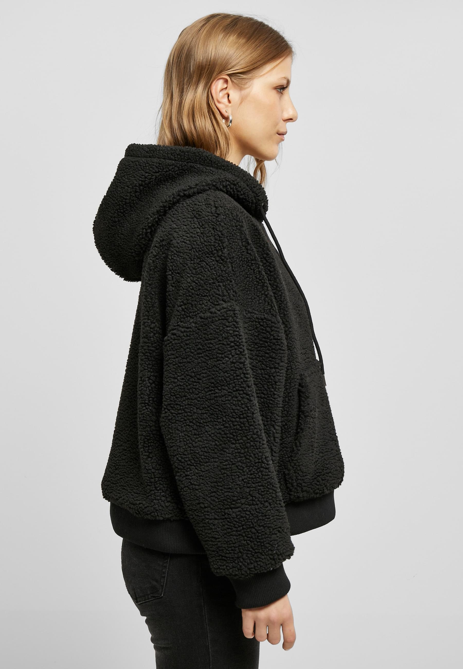 Karl Kani Kapuzenpullover »Karl Kani Damen KW224-030-1KK Retro Patch OS Teddy Hoodie«, (1 tlg.)