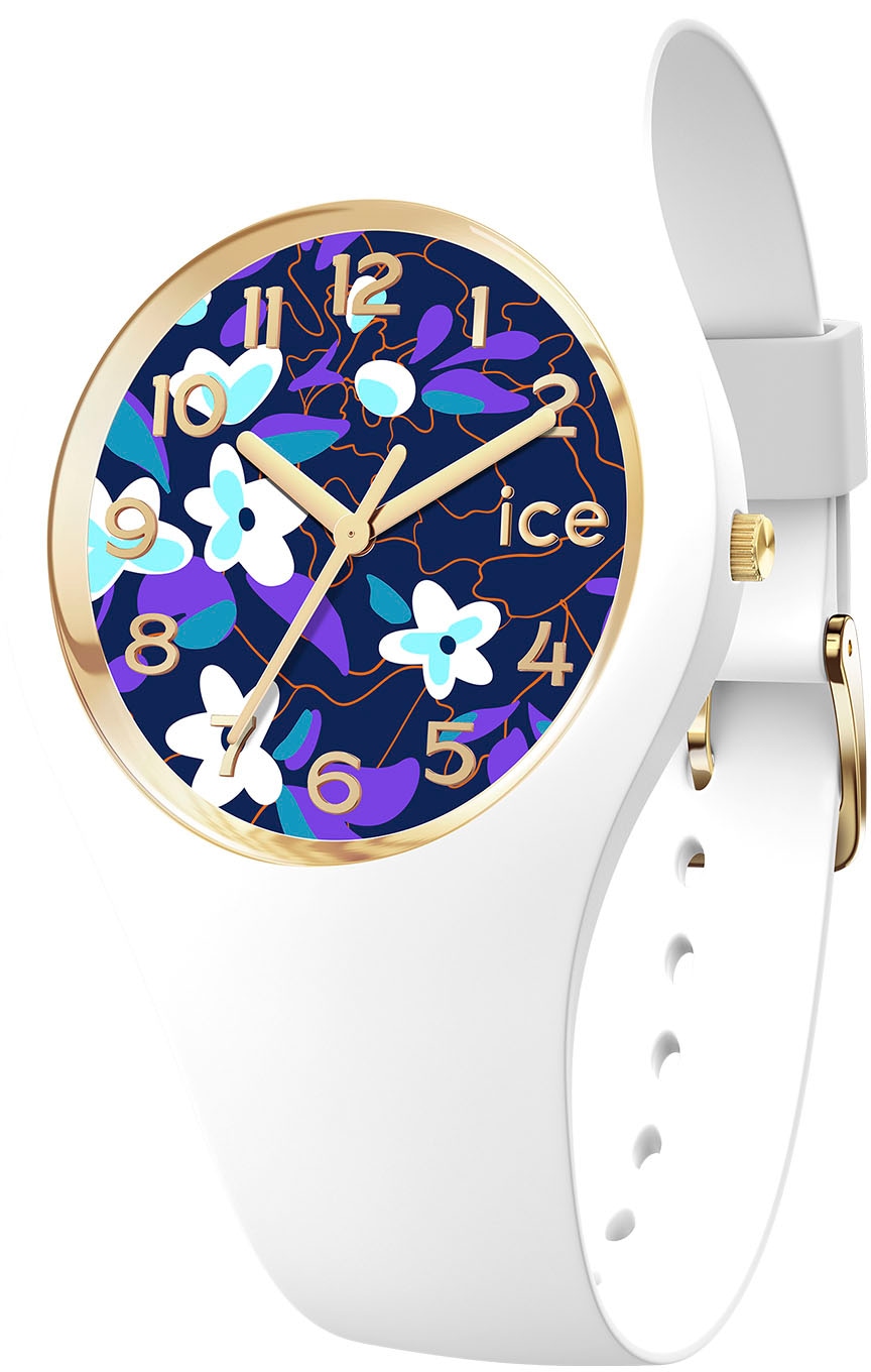ice-watch Quarzuhr »ICE flower - Digital purple - Small - 3H, 021734«  bestellen | BAUR