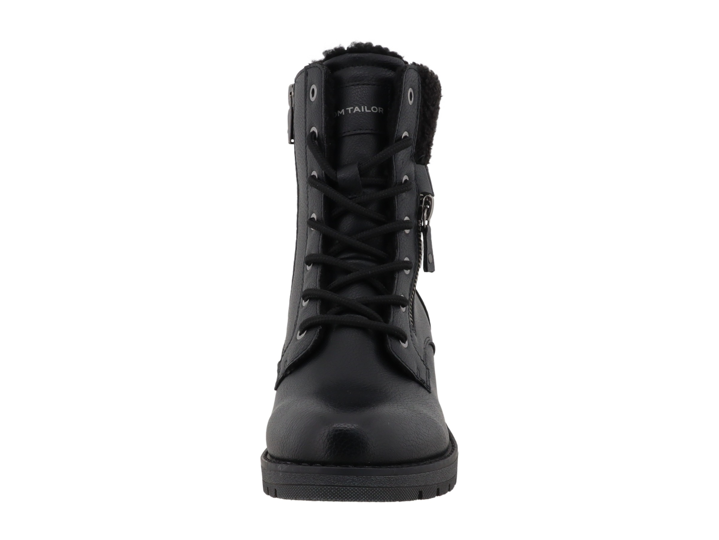 TOM TAILOR Winterstiefelette  Stiefelette, Winterboots mit Blockabsatz