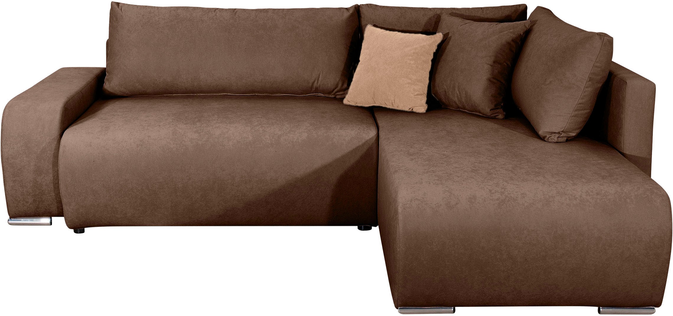 COLLECTION AB Ecksofa "Ecksofa, Schlaffunktion,Bonnelfederkern,Rückenkissen günstig online kaufen