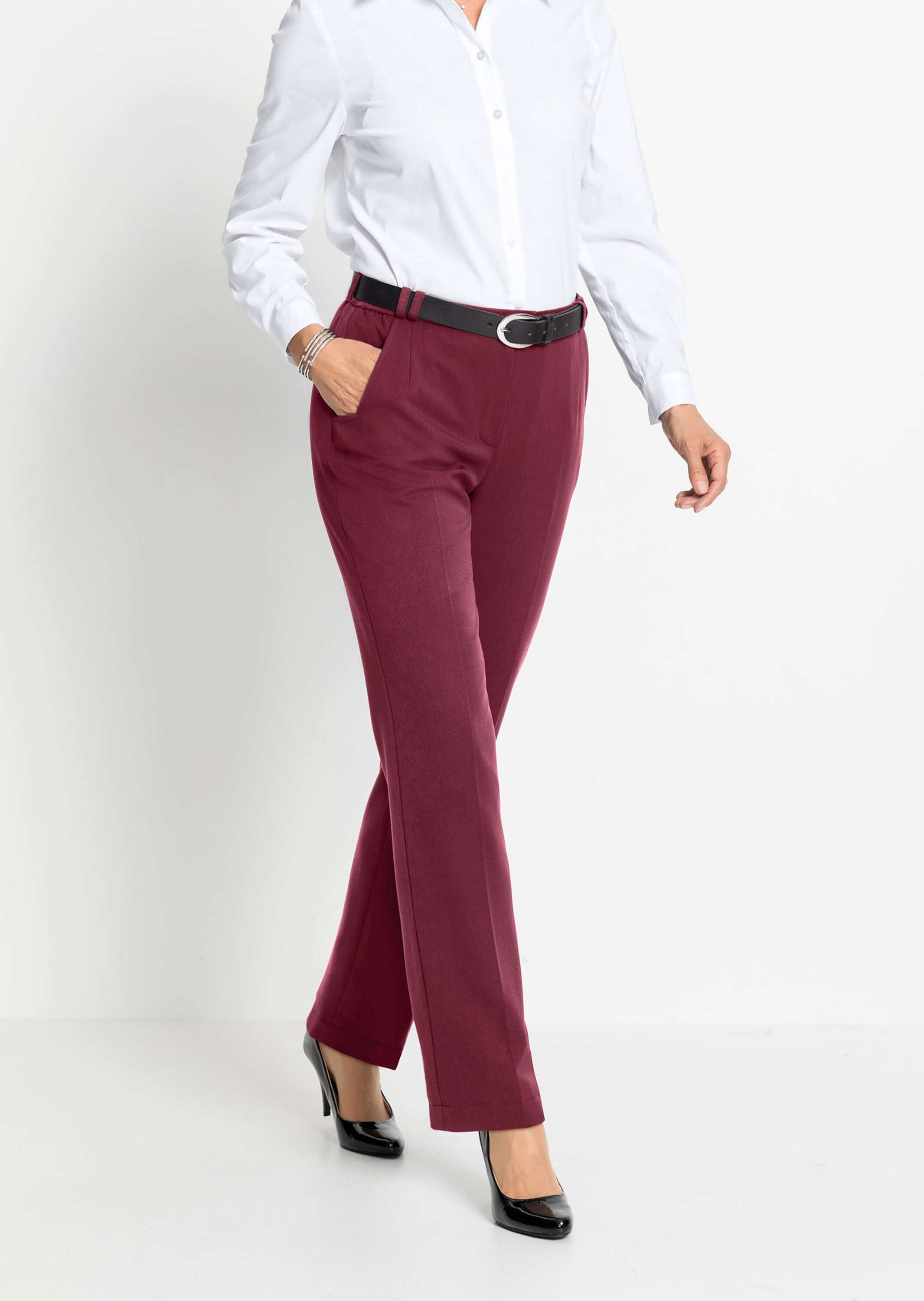 GOLDNER Schlupfhose »Thermo-Professlanhose CARLA«