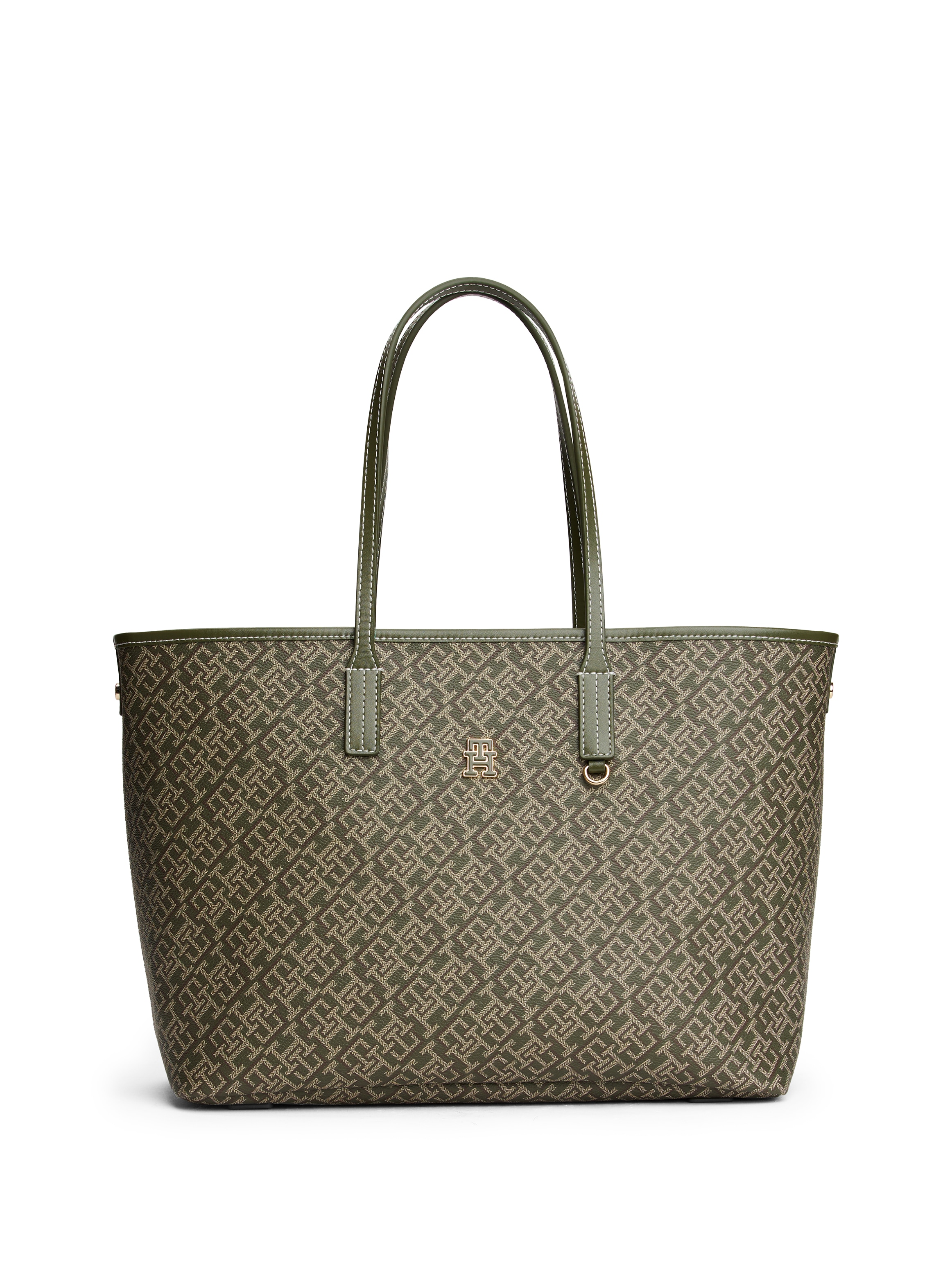 Tommy Hilfiger Tragetasche "TH MONOPLAY LEATHER TOTE", Damen Schultertasche günstig online kaufen