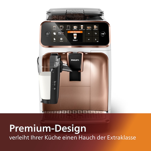 Philips Kaffeevollautomat »EP5443/70 5400 Series«, 12 Kaffeespezialitäten,  mit LatteGo-Milchsystem und TFT-Display | BAUR