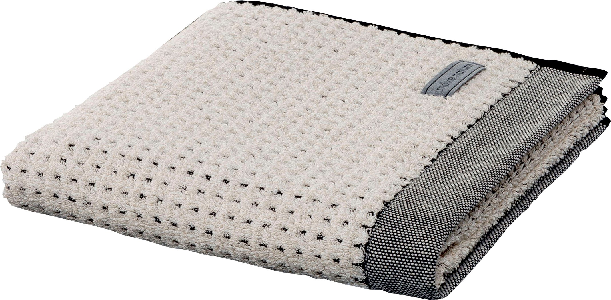 Möve Saunatuch "Eden Piquee" mit Lederetikett günstig online kaufen