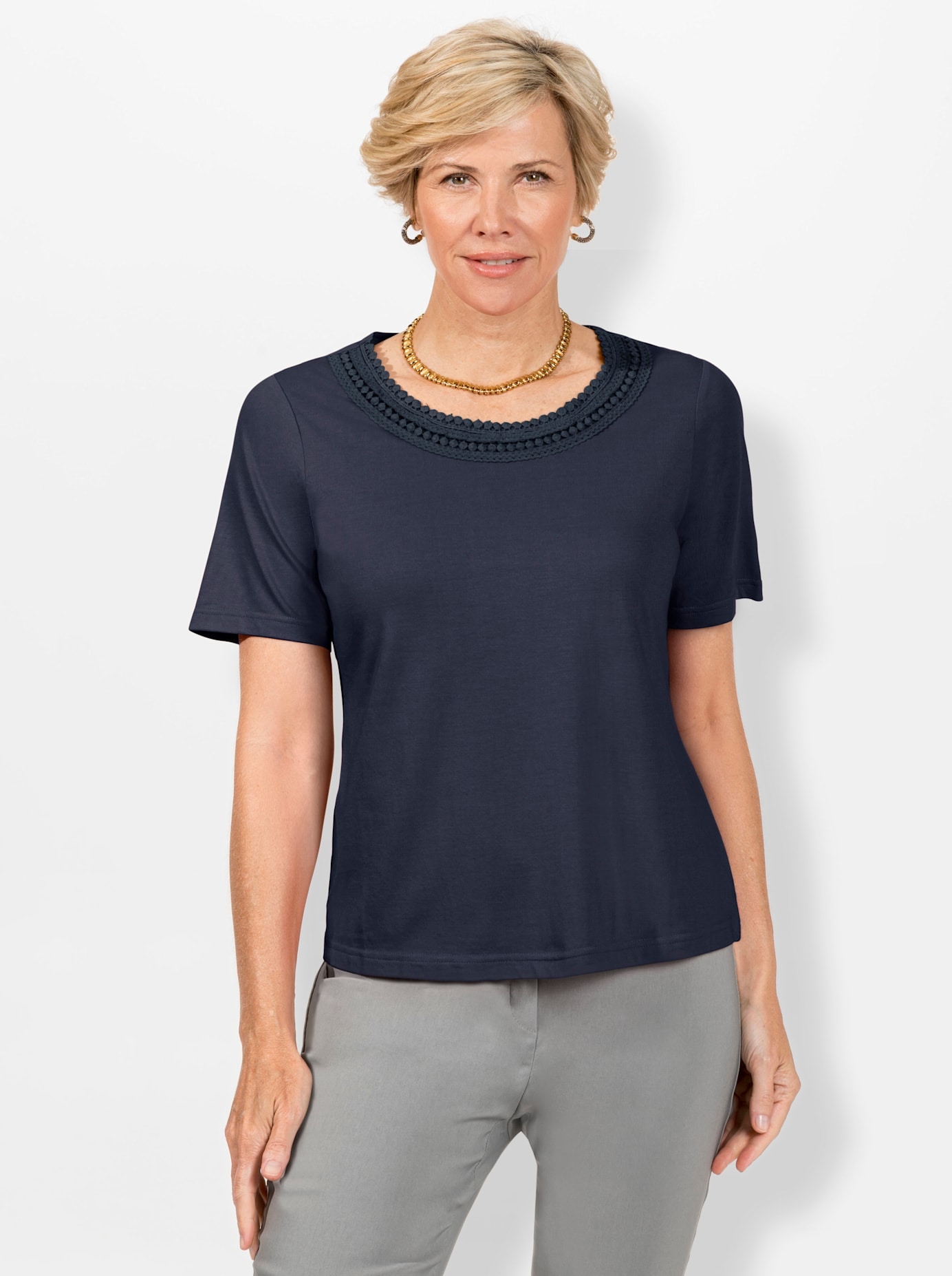 Classic Rundhalsshirt "Shirt" 1 Stk. tlg. günstig online kaufen