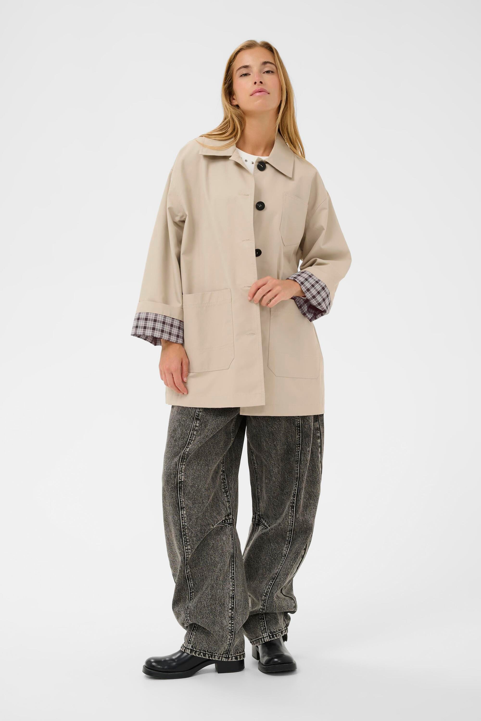 KAFFE Wintermantel »Damen Jacke KAvalentina«