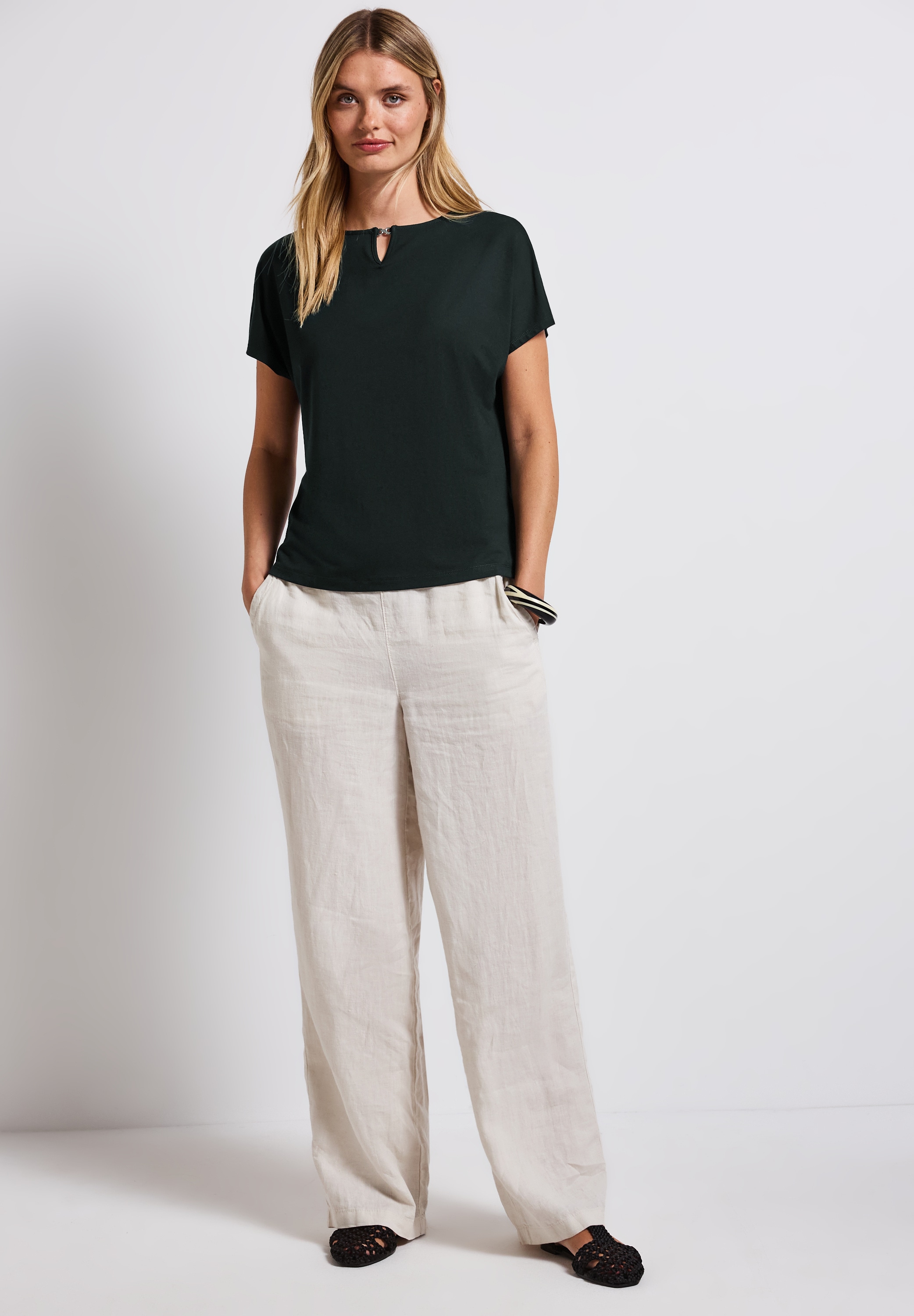 STREET ONE T-Shirt, aus softer Viskose