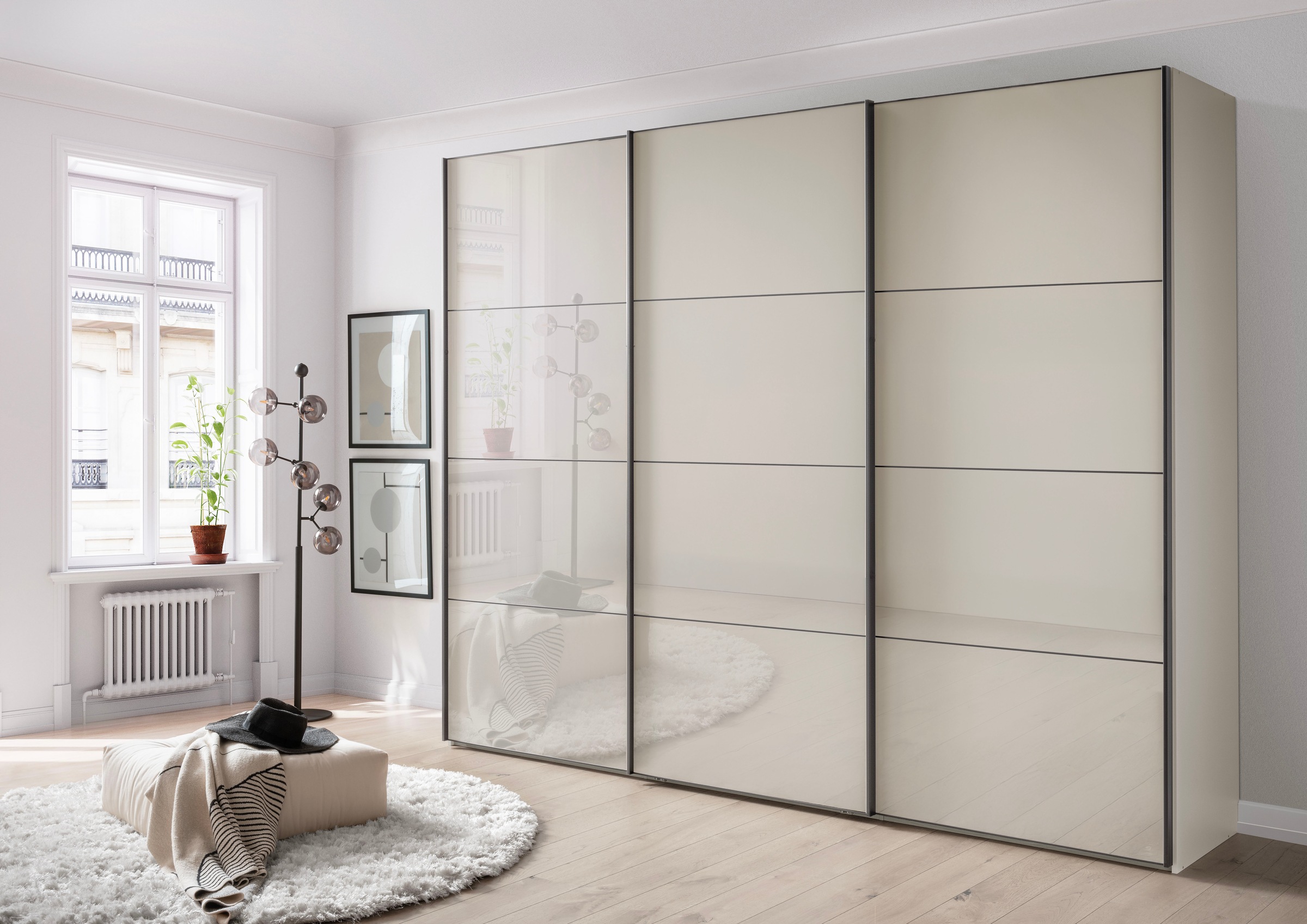 WIEMANN Schwebetürenschrank "Phoenix, Made in Germany, modernes Design, Hig günstig online kaufen