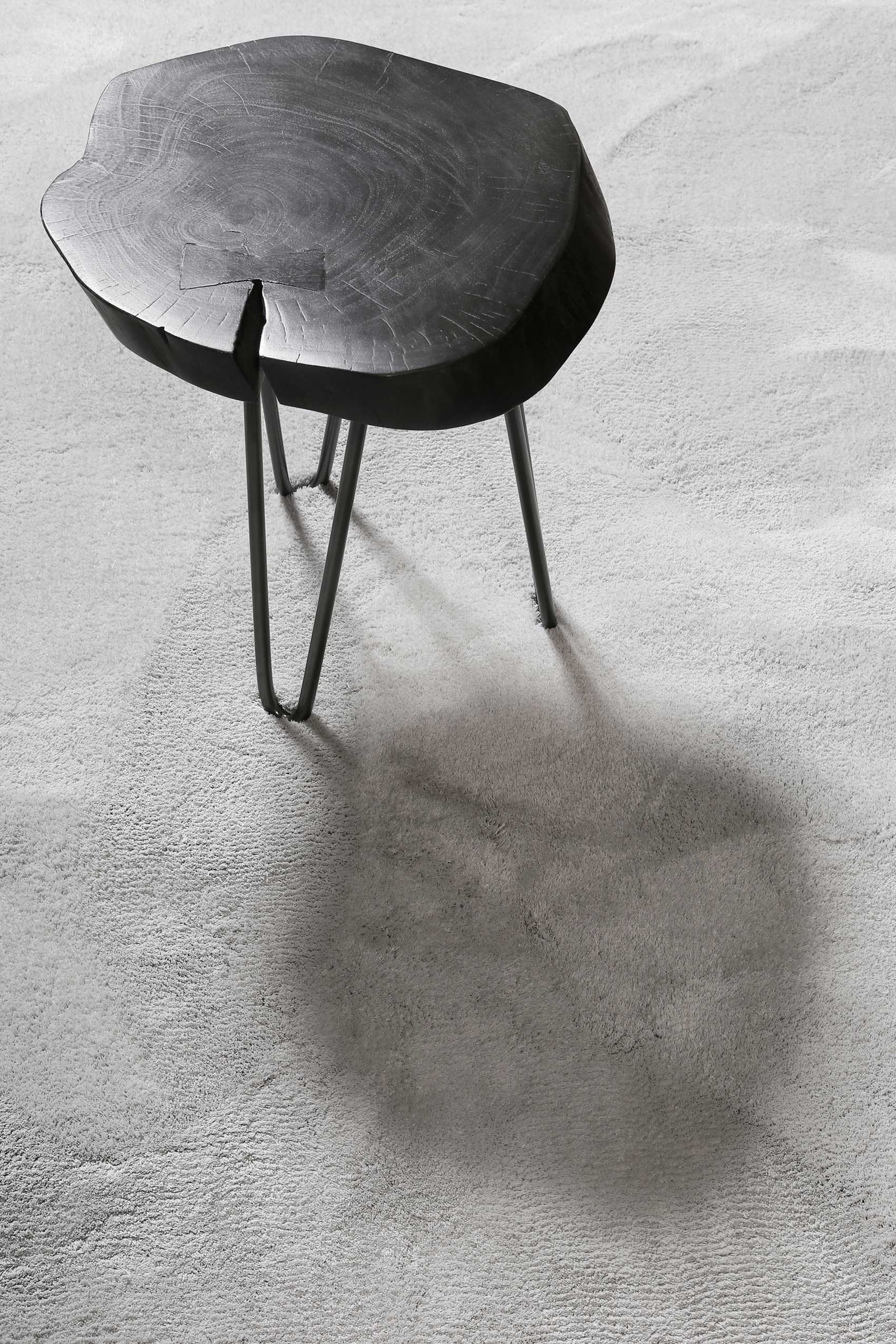 Homie Living Teppich »Sienna«, rechteckig, 20 mm Höhe, Hochflor, Microfaser, uni, weich & kuschelig, Wohnzimmer, Schlafzimmer