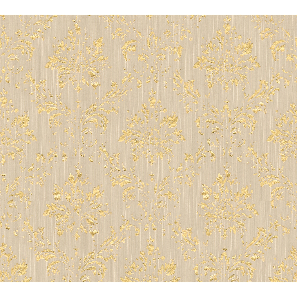 Architects Paper Textiltapete »Metallic Silk«, Barock-matt-glänzend