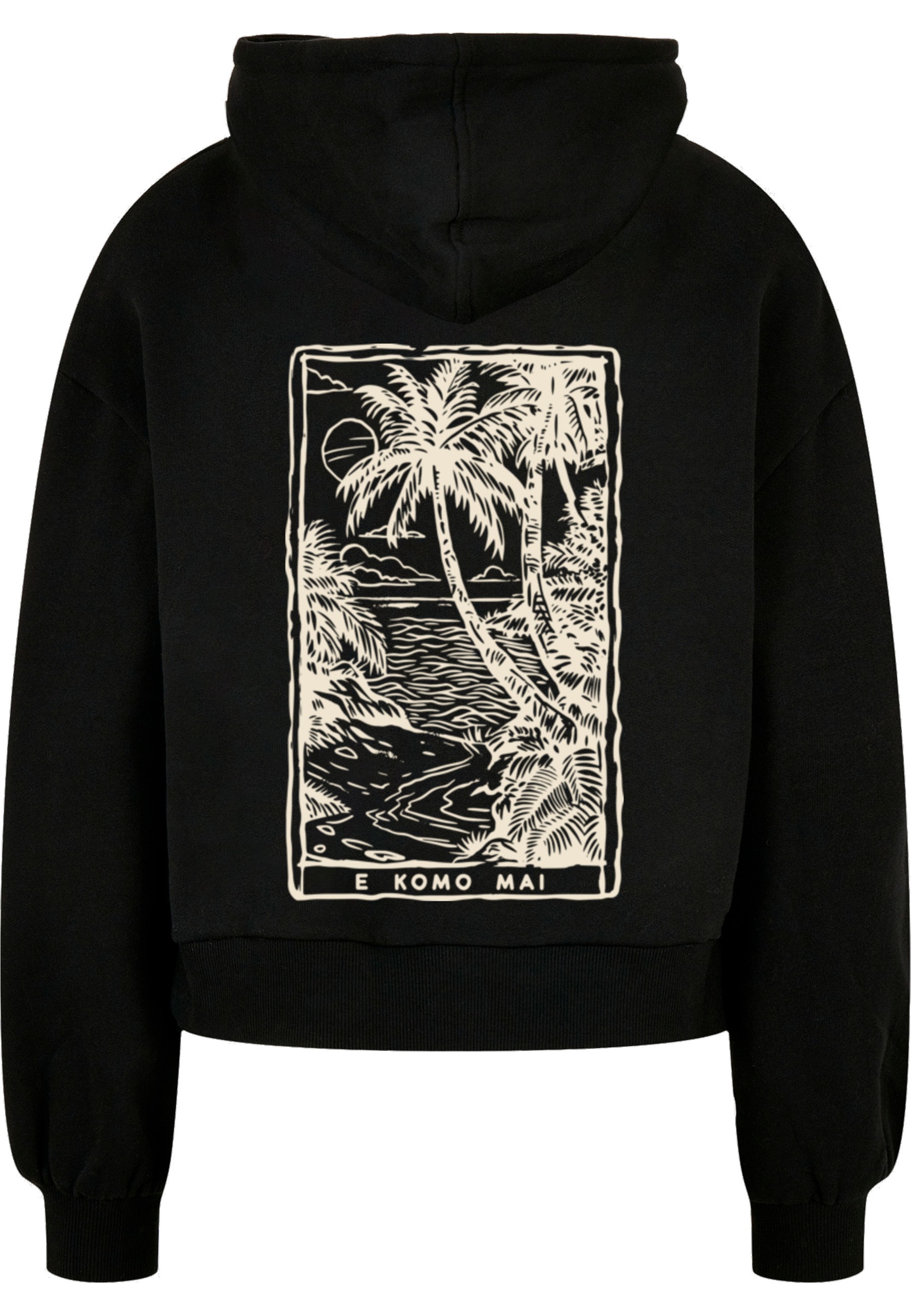 Merchcode Kapuzensweatshirt "Merchcode Ladies Hawai Oversized Hoody" günstig online kaufen