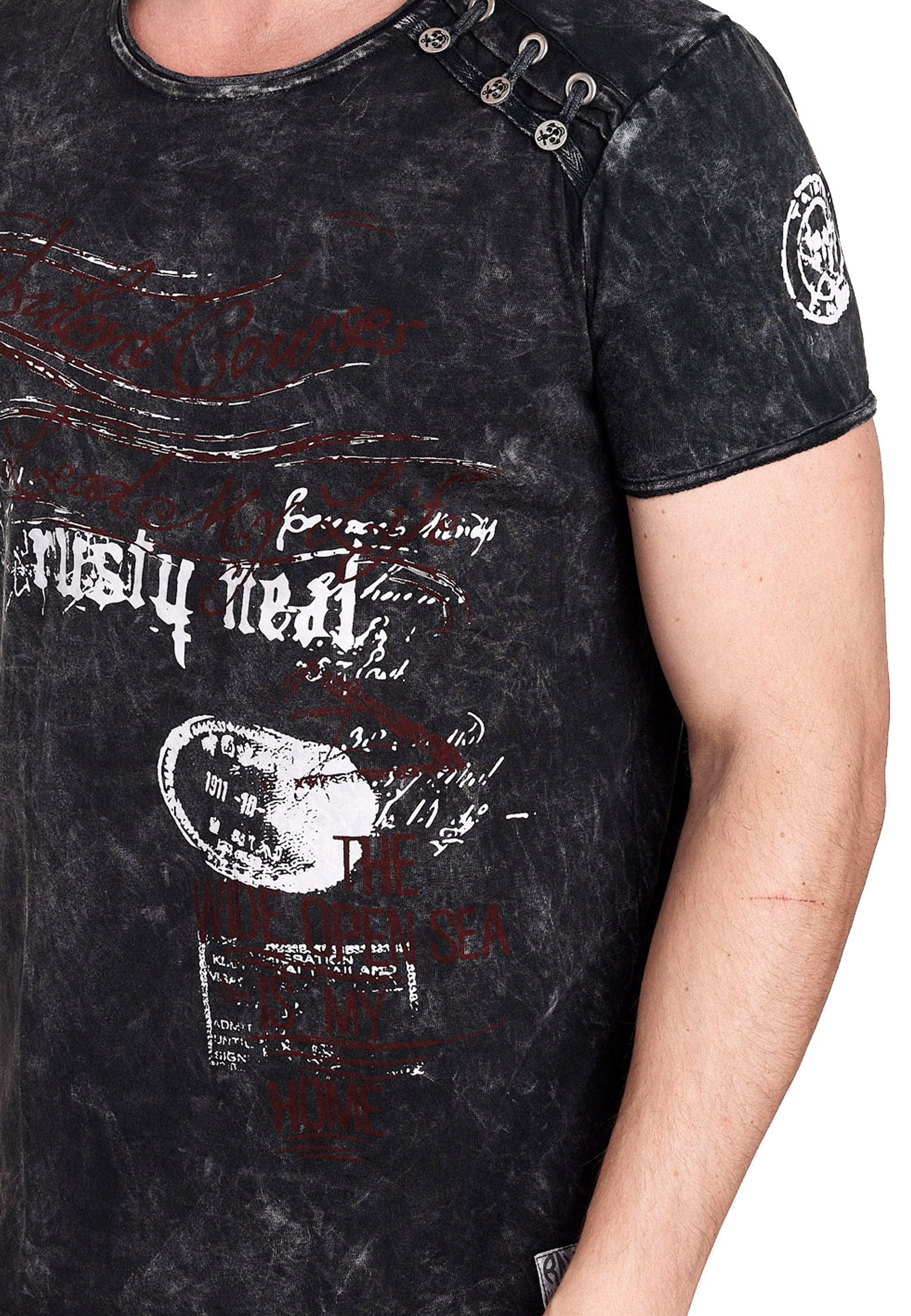 BAUR | T-Shirt, Neal Vintage-Look ▷ tollem Rusty in kaufen
