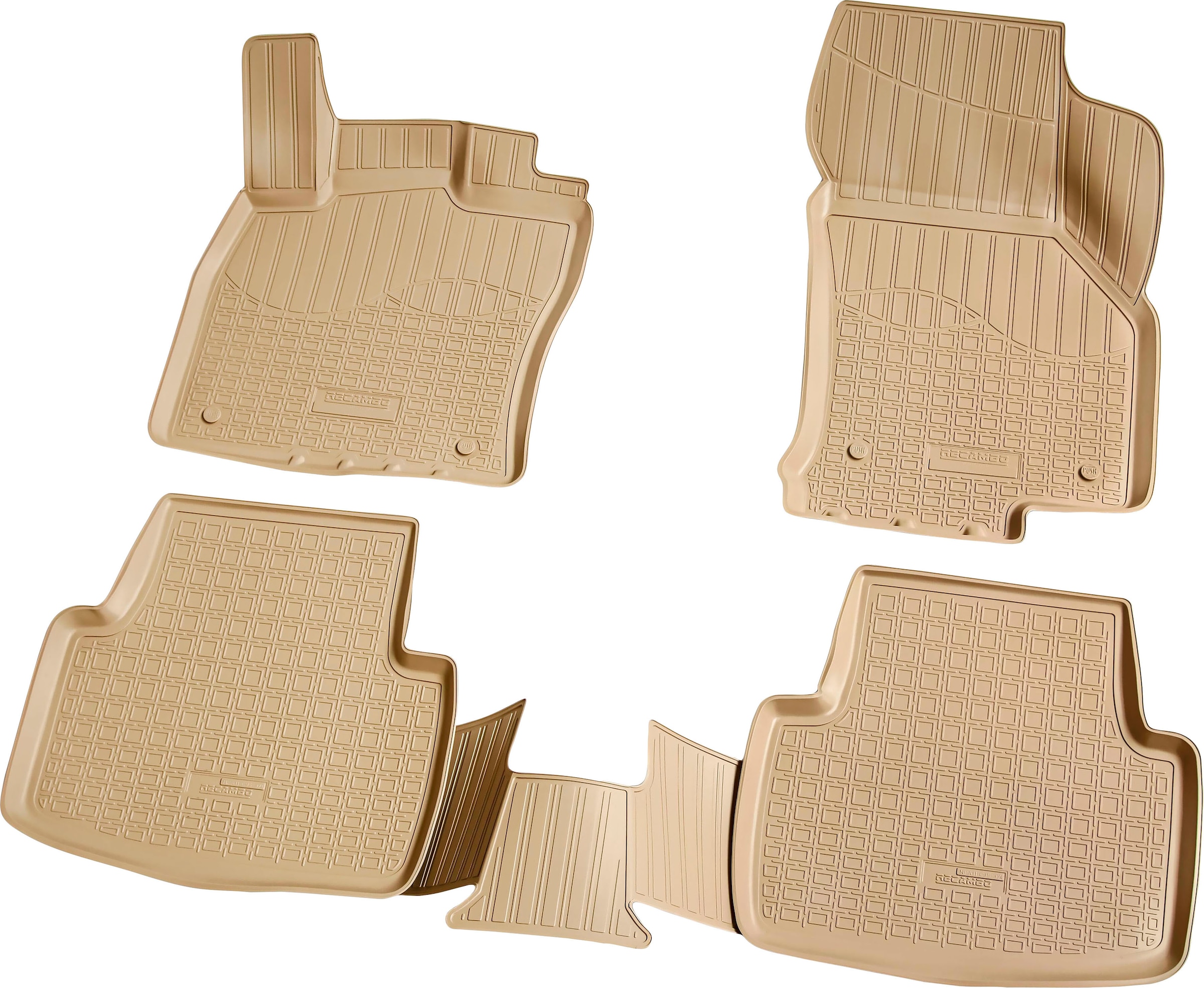 RECAMBO Passform-Fußmatten »CustomComforts«, perfekte BAUR Octavia, Passform | (Set, SKODA, 4 St.), 5E ab 2012, bestellen III