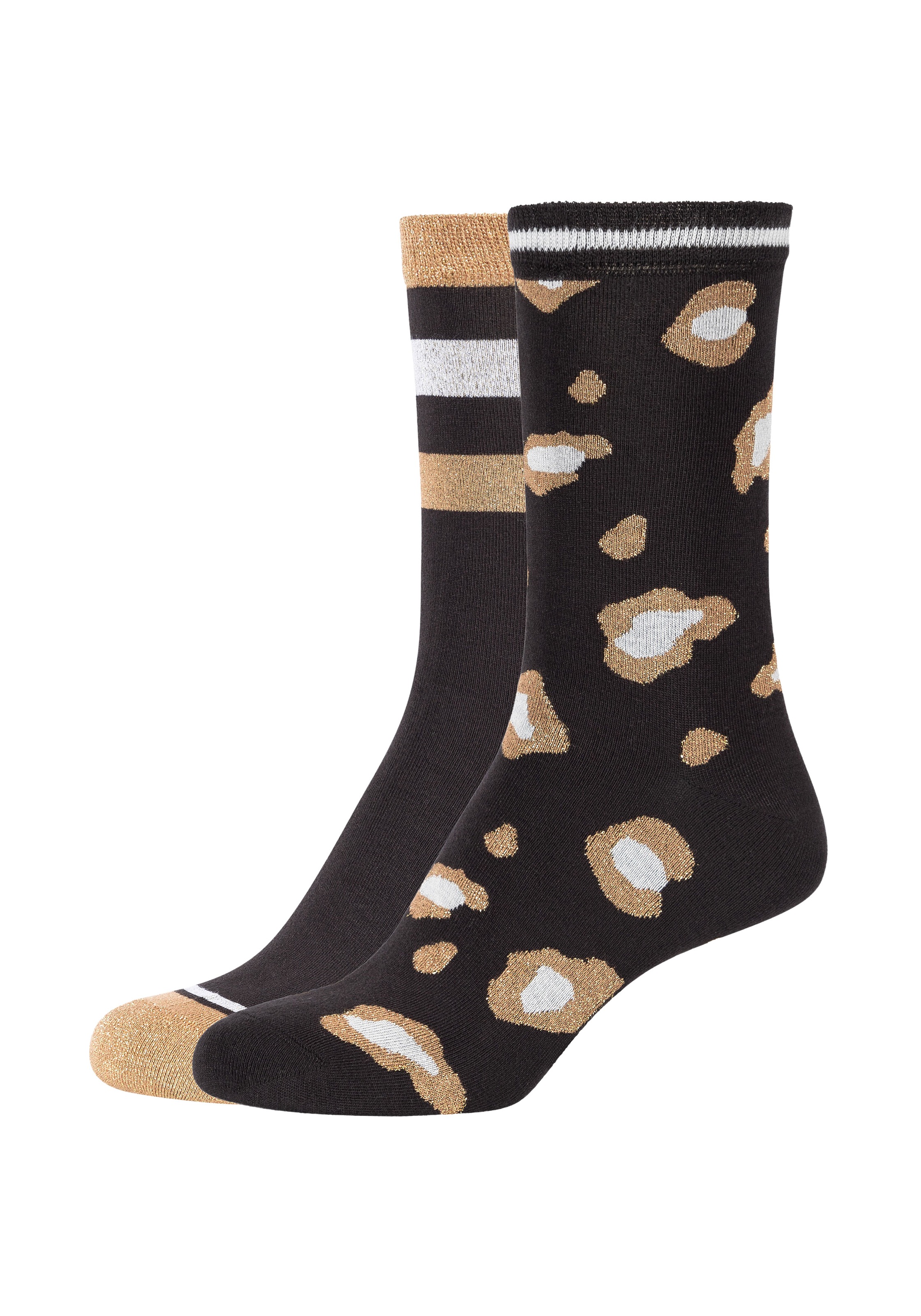 Thumbnail - Camano Socken "silky touch" 4 Stk. tlg. mit elastischem Bund