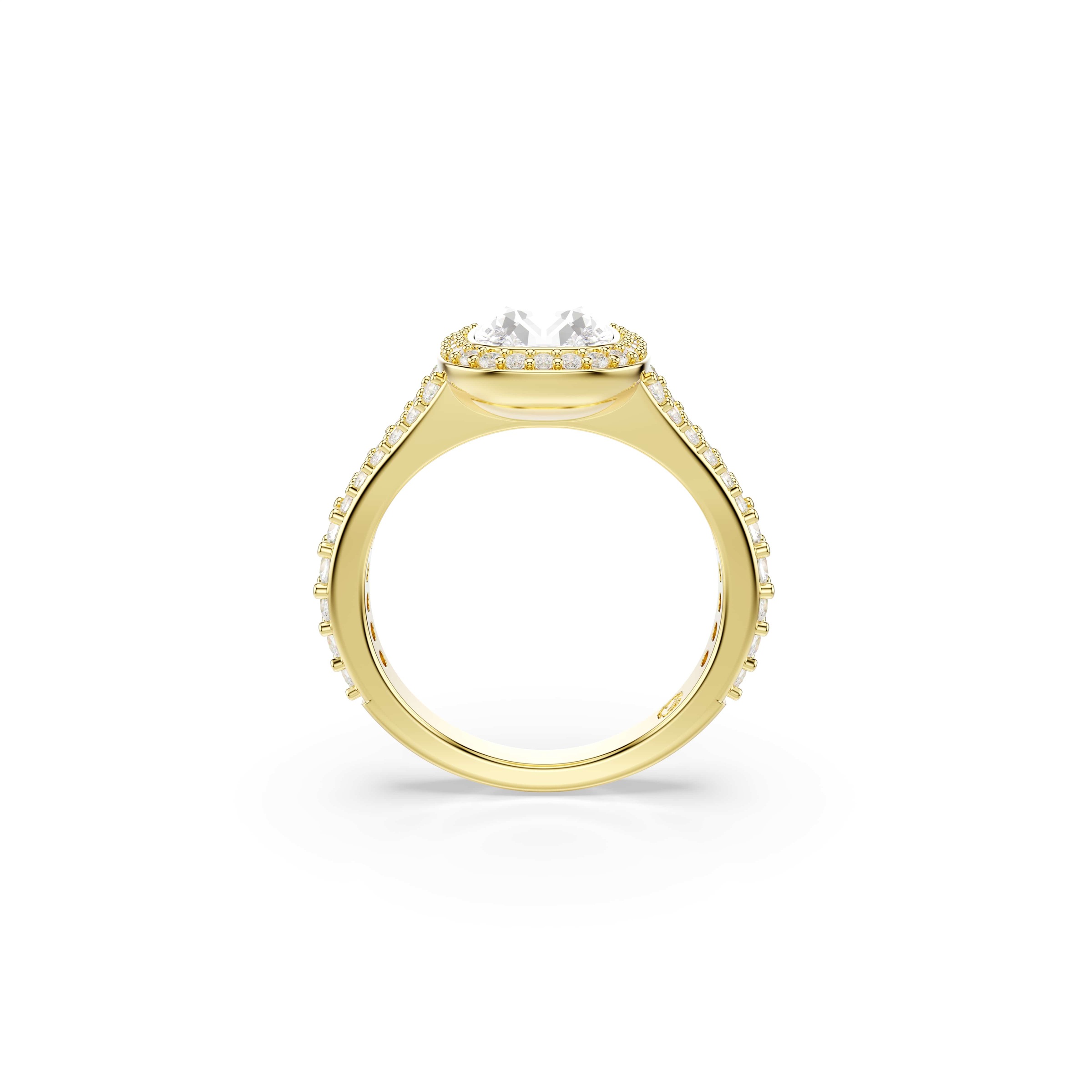 Swarovski Fingerring »Schmuck Geschenk UNA Ring« mit Swarovski® Kristall, Zirkonia (synth.)
