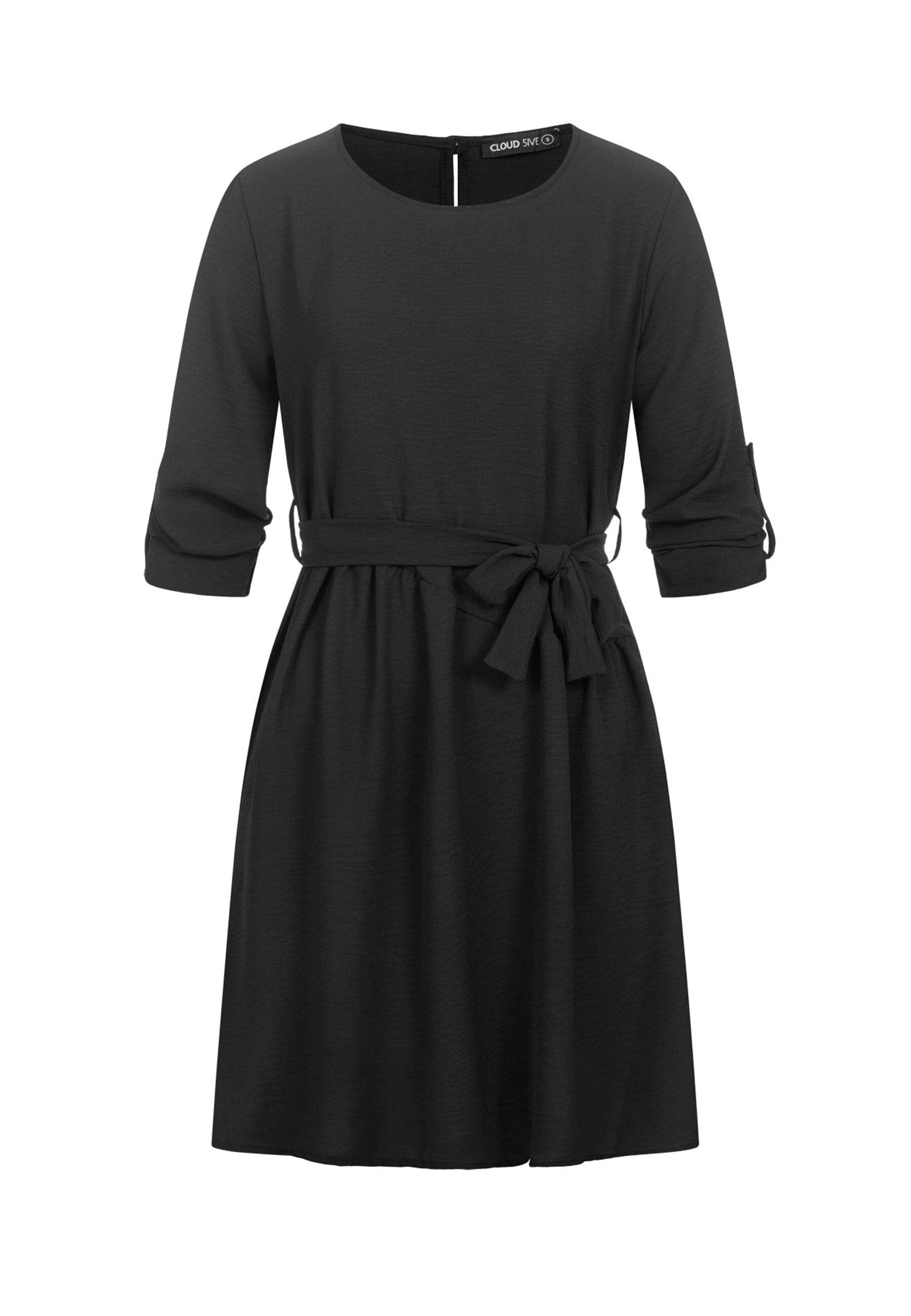 CLOUD 5IVE Shirtkleid "CLOUD 5IVE Cloud5ive Turn-Up Kleid" 1 Stk. tlg. günstig online kaufen