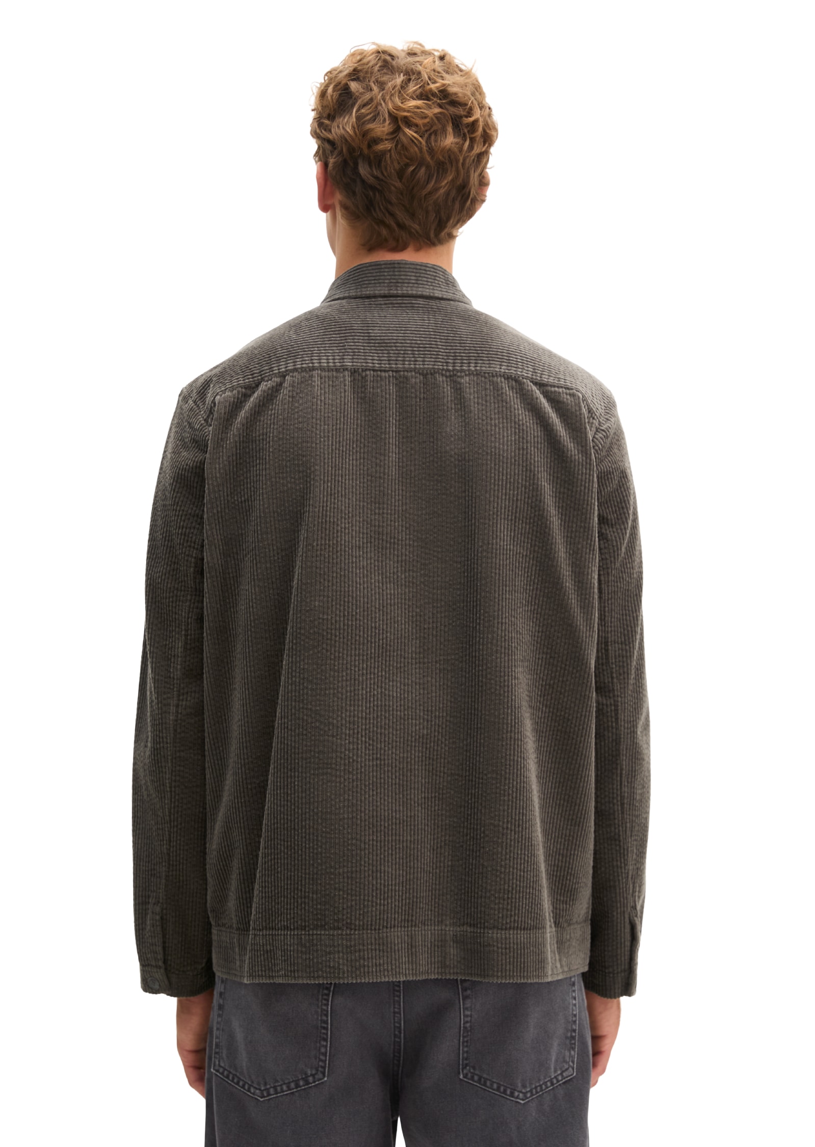 Marc O'Polo Hemdjacke »regular mit Reißverschluss« Overshirt aus Cord