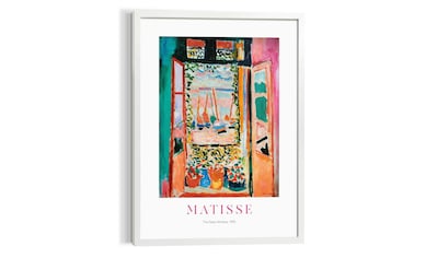 Leinwandbild »Matisse - window«