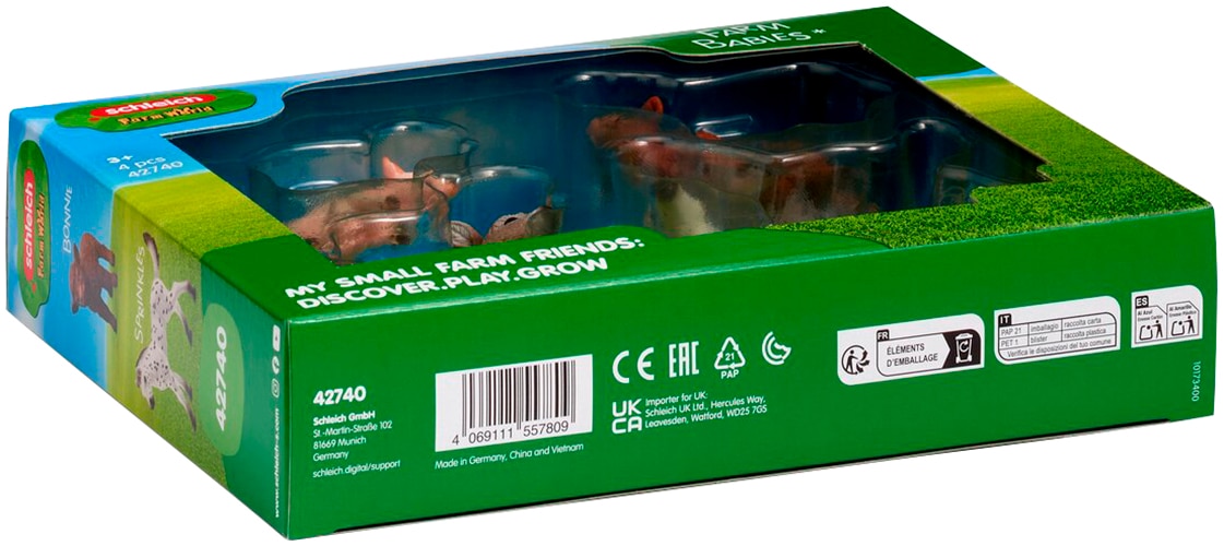 Schleich® Spielfigur »FARM WORLD, Bauernhof Babys (42740)«