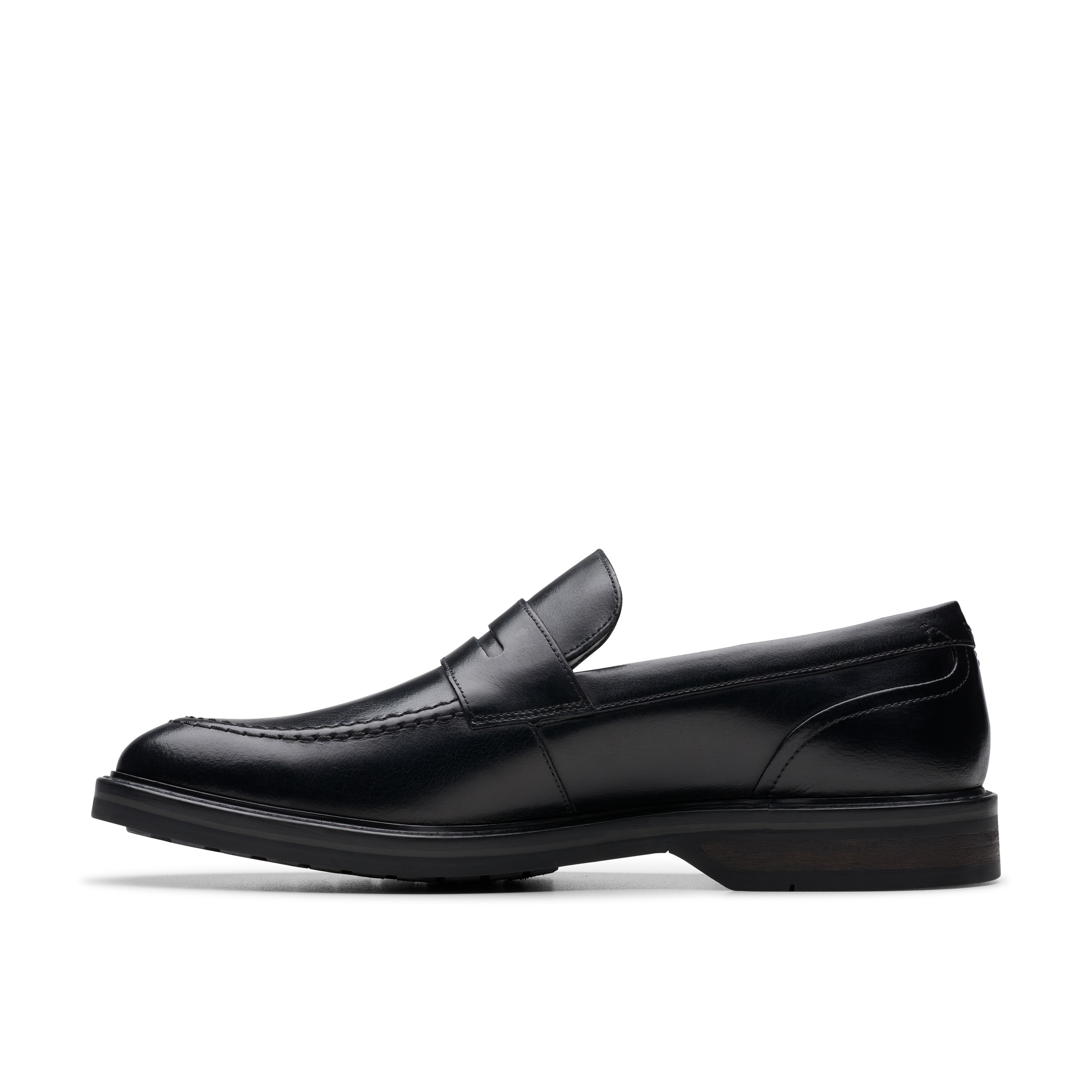 Clarks Loafer »Aldwin Step«, Slipper, Business Schuh, Anzugschuh mit Blockabsatz