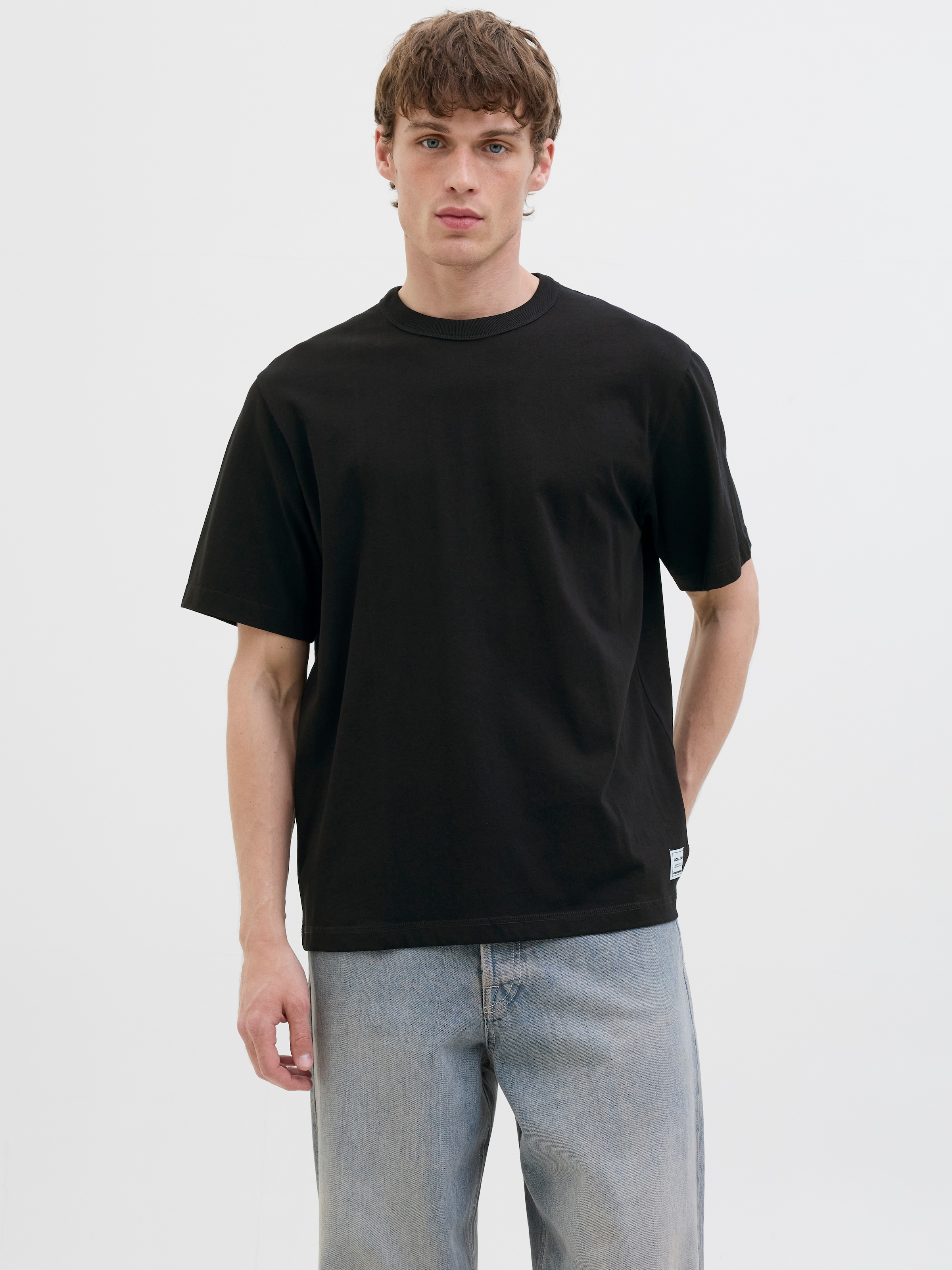 Jack & Jones T-Shirt "JJEDOVER TEE SS CREW NECK" günstig online kaufen