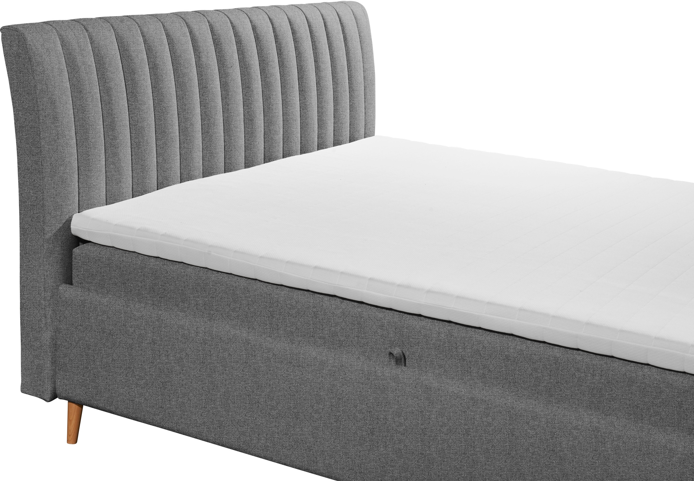 ED EXCITING DESIGN Boxbett »Akron«, mit Bettkasten, erhältlich in verschiedenen Breiten & Farben