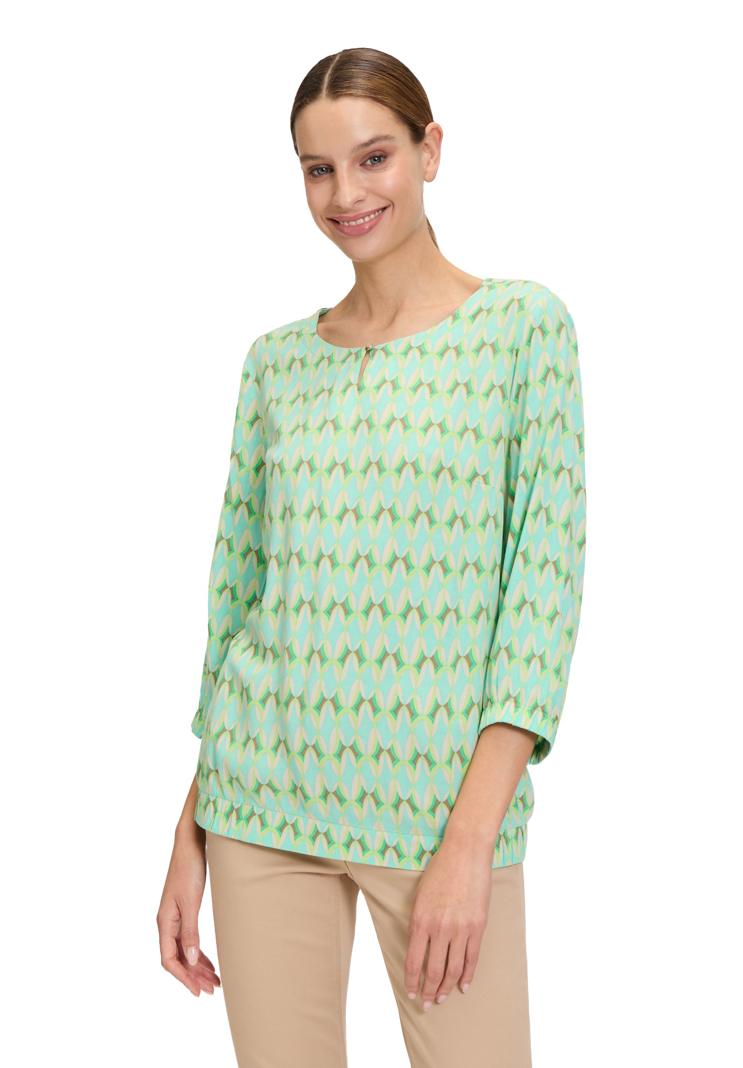 Betty Barclay Schlupfbluse "Betty Barclay Damen Schlupfbluse mit Muster" günstig online kaufen