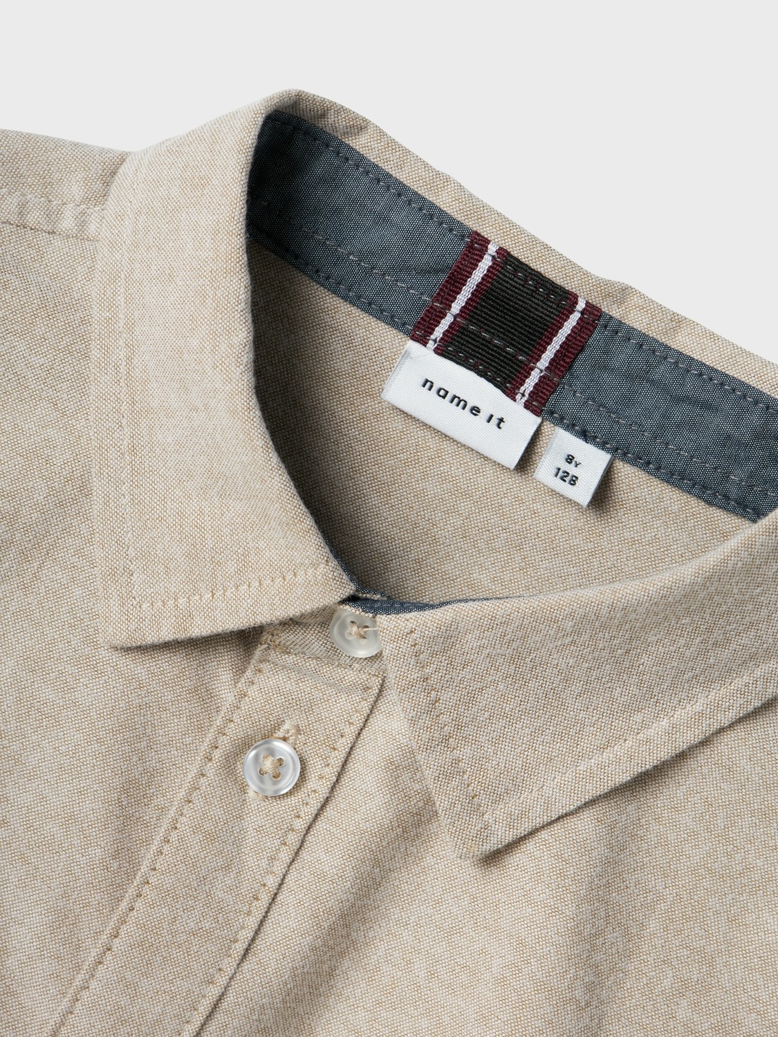 Thumbnail - Name It Langarmhemd "NKMNEWSA für Jungen mit Knopfleiste und Baumwollkomfort" unifarben, casual, regular fit, Baumwolle,...