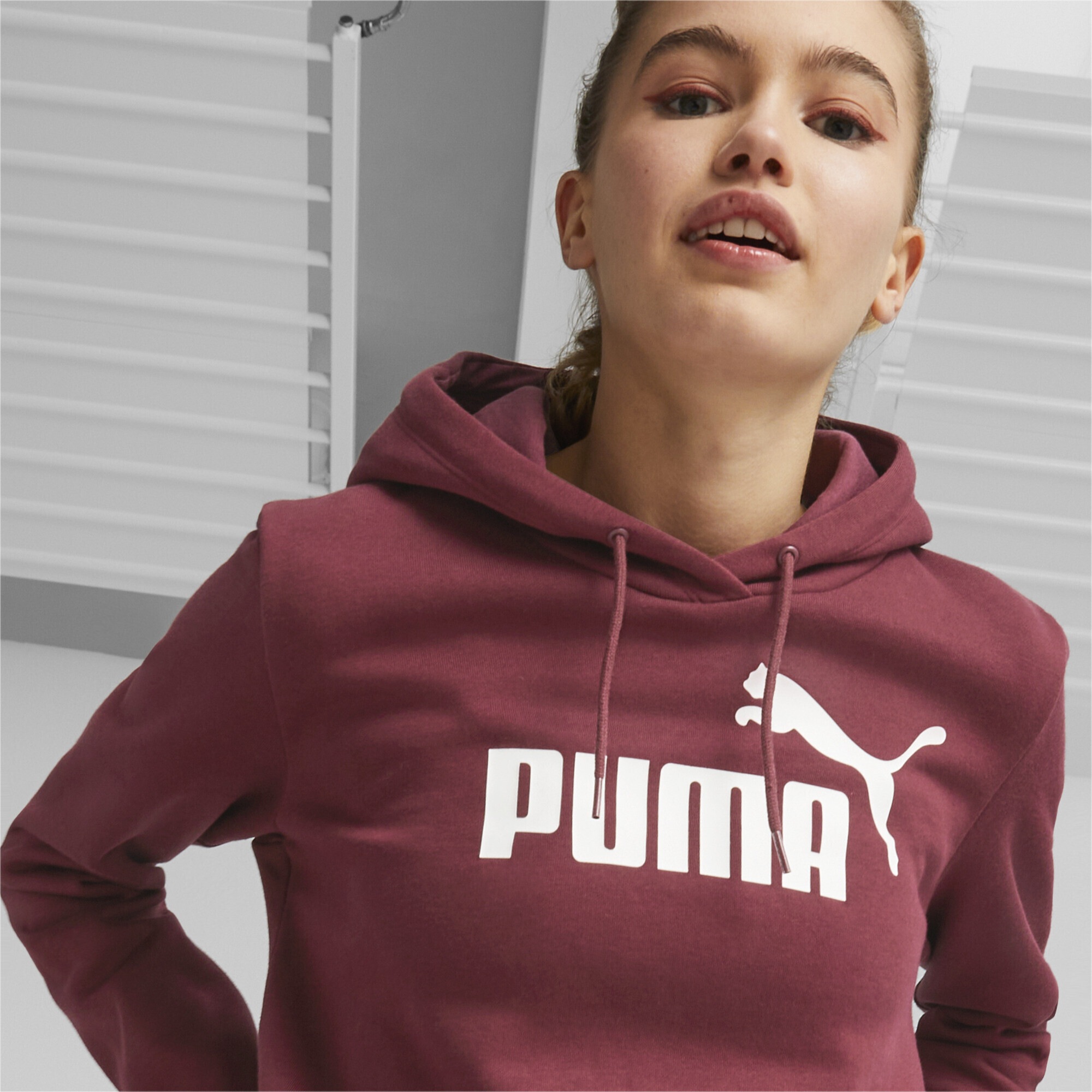 PUMA Sweatkleid »Essentials Logo Kapuzenkleid BAUR Damen« kaufen 