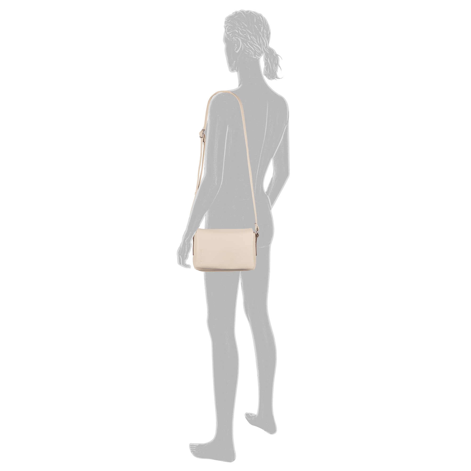 TOM TAILOR Umhängetasche "Lissi" besonders weiches Material lässig fallend günstig online kaufen