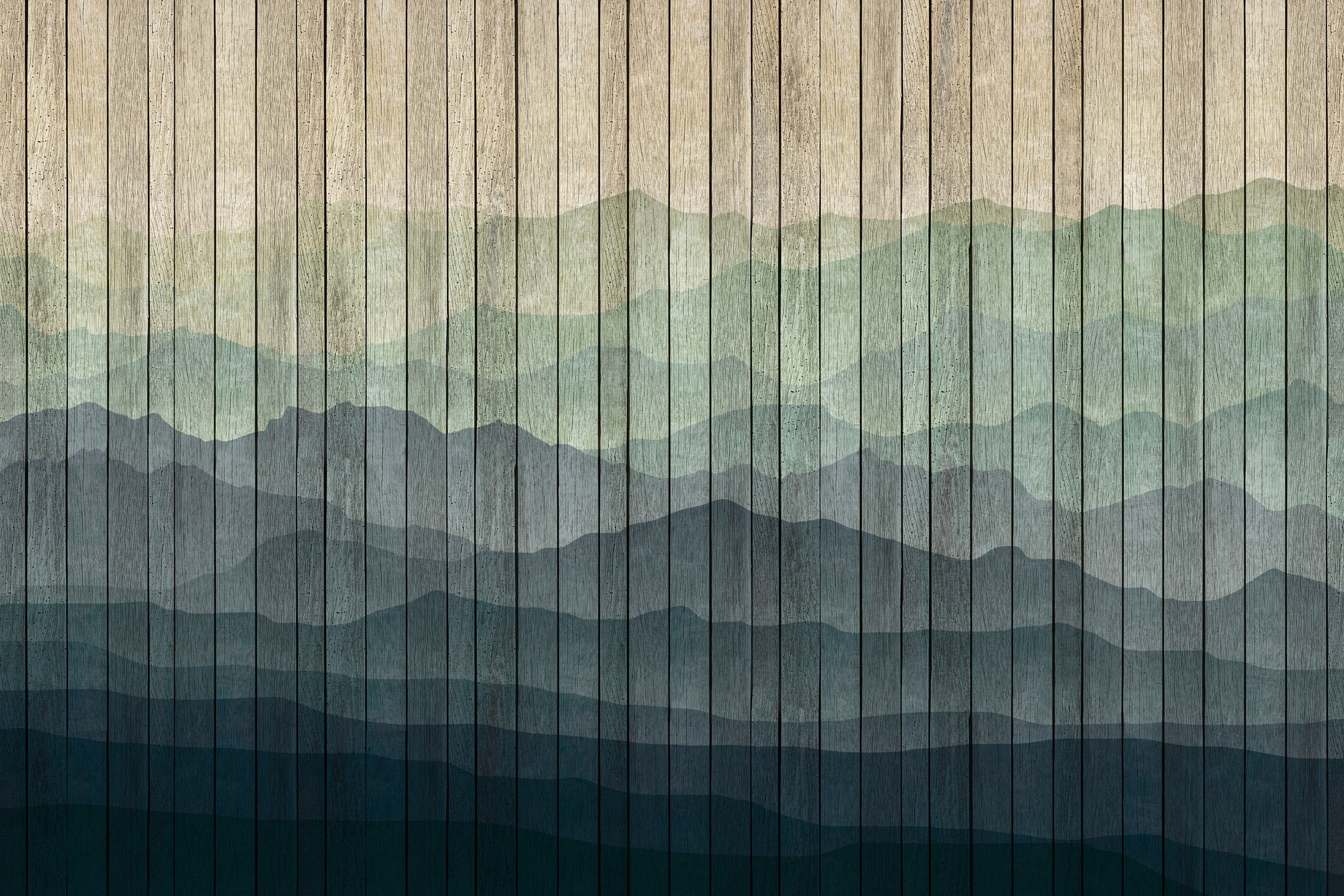 A.S. Création Leinwandbild »mountains«, Landschaft, (1 St.), Keilrahmen Bild Landschaft Berge Gebirge