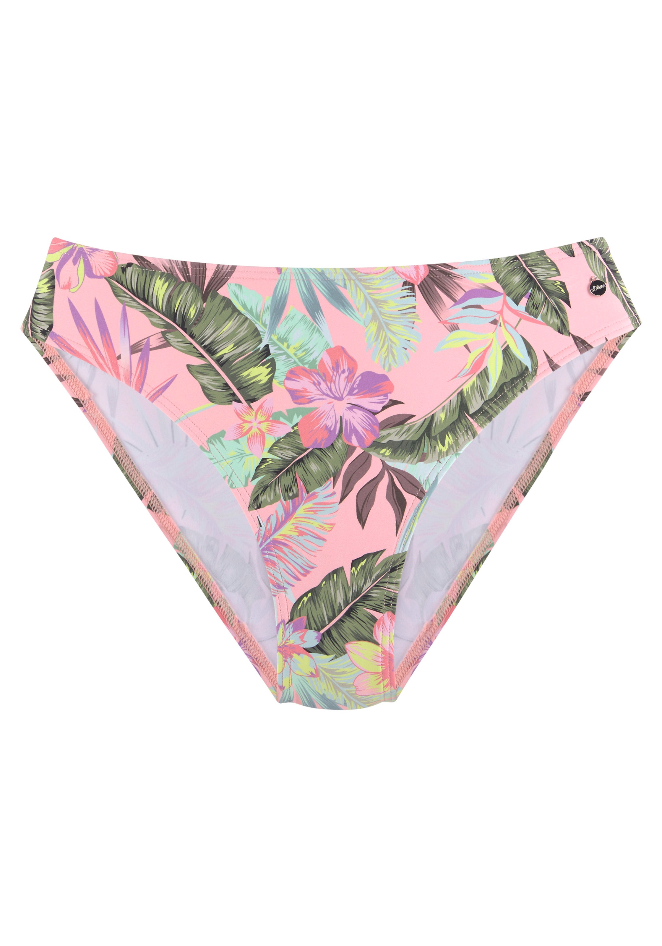 s.Oliver Bügel-Bikini-Top "Azalea" im tropischen Druck günstig online kaufen