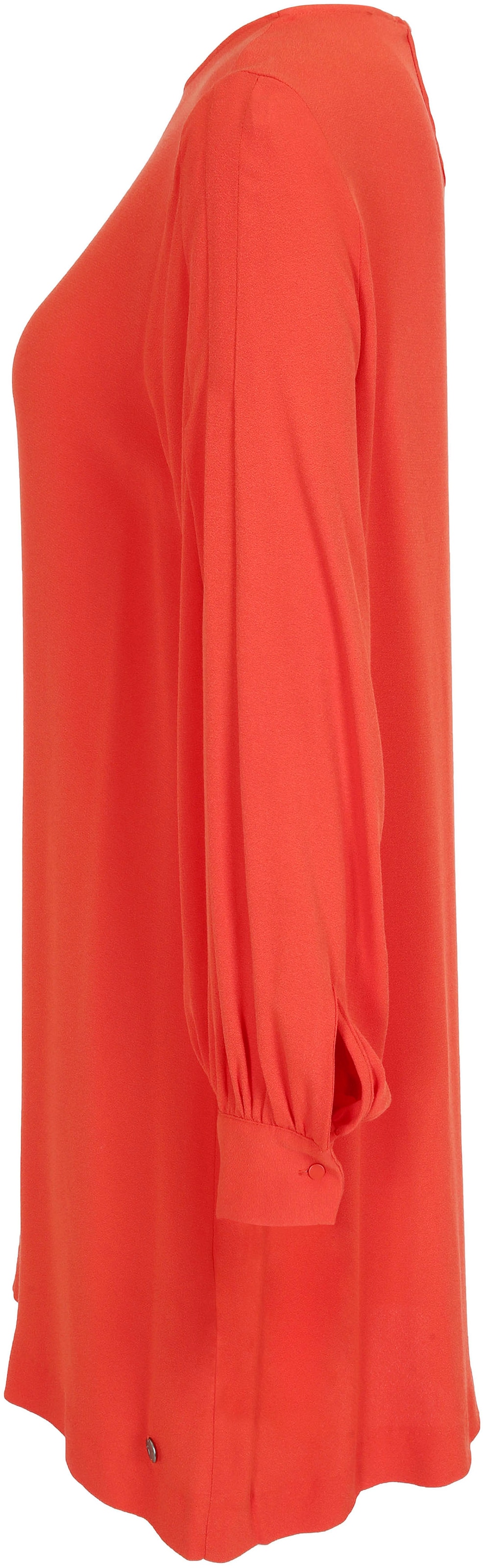 Tamaris A-Linien-Kleid, mit Rundhalsausschnitt- kaufen KOLLEKTION NEUE online BAUR 