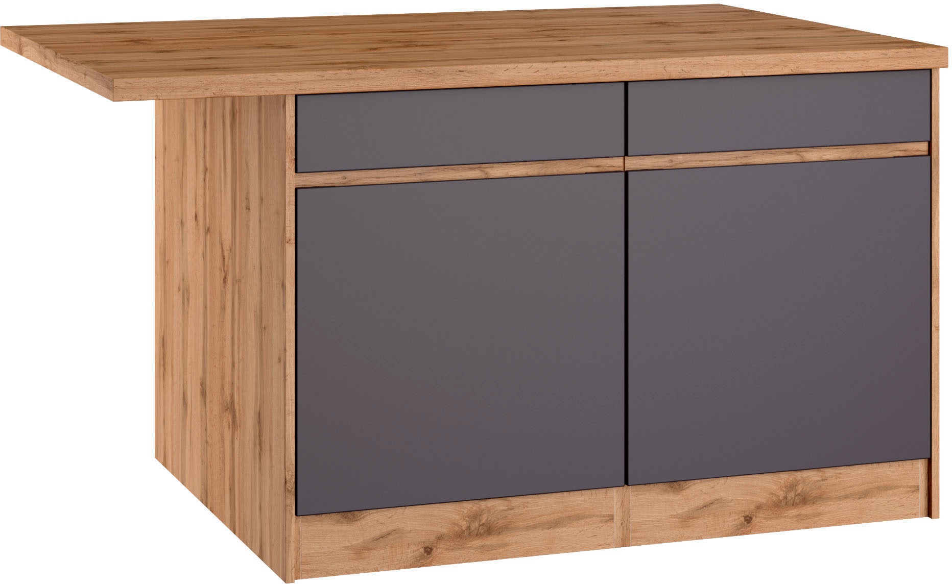 KOCHSTATION Winkelküche »KS-Riesa«, Stellbreite 340x150 cm, wahlweise mit oder ohne E-Geräte