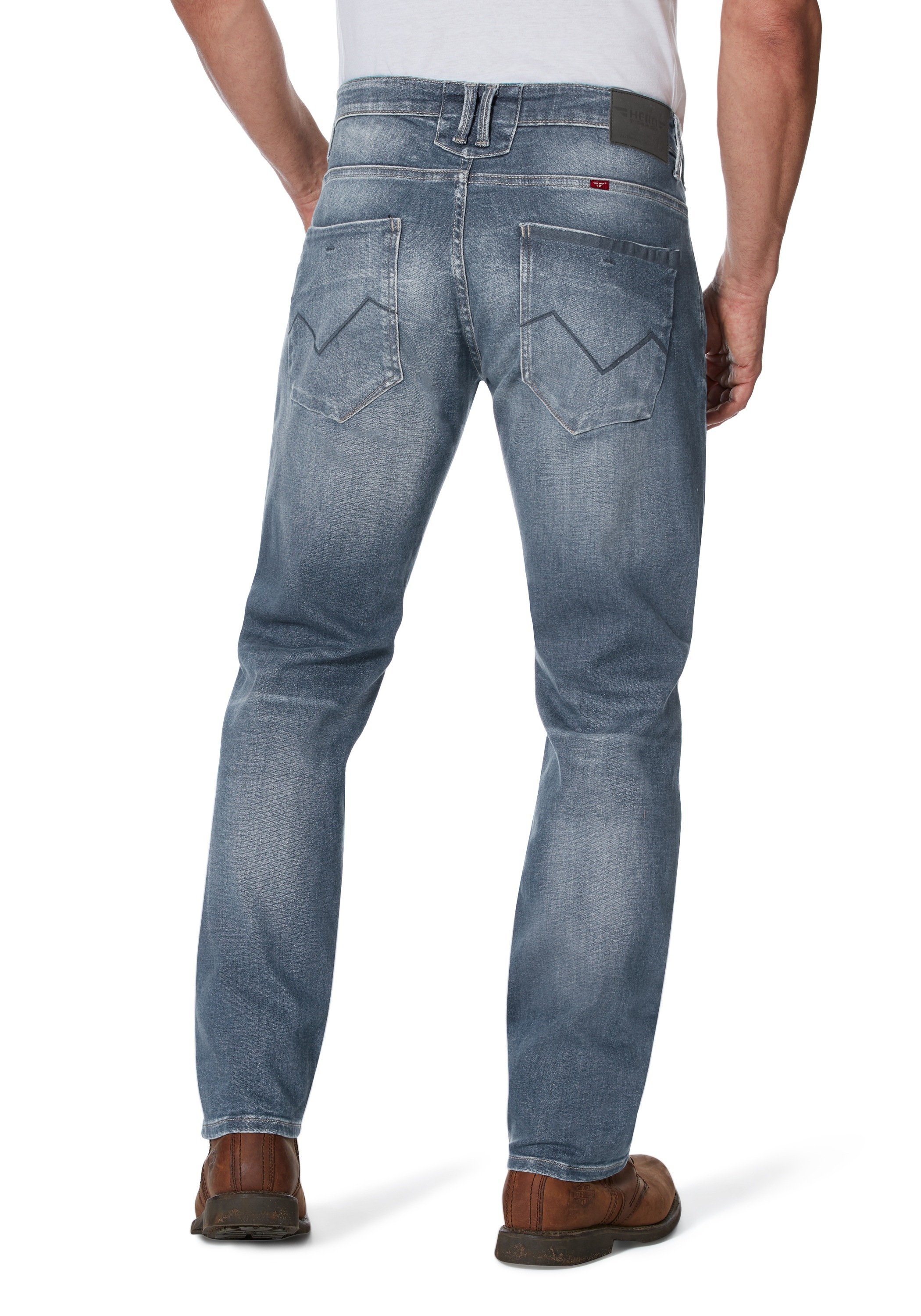 HERO by John Medoox 5-Pocket-Jeans "Baxter Denim Relaxed Fit Jeans" Relaxed günstig online kaufen