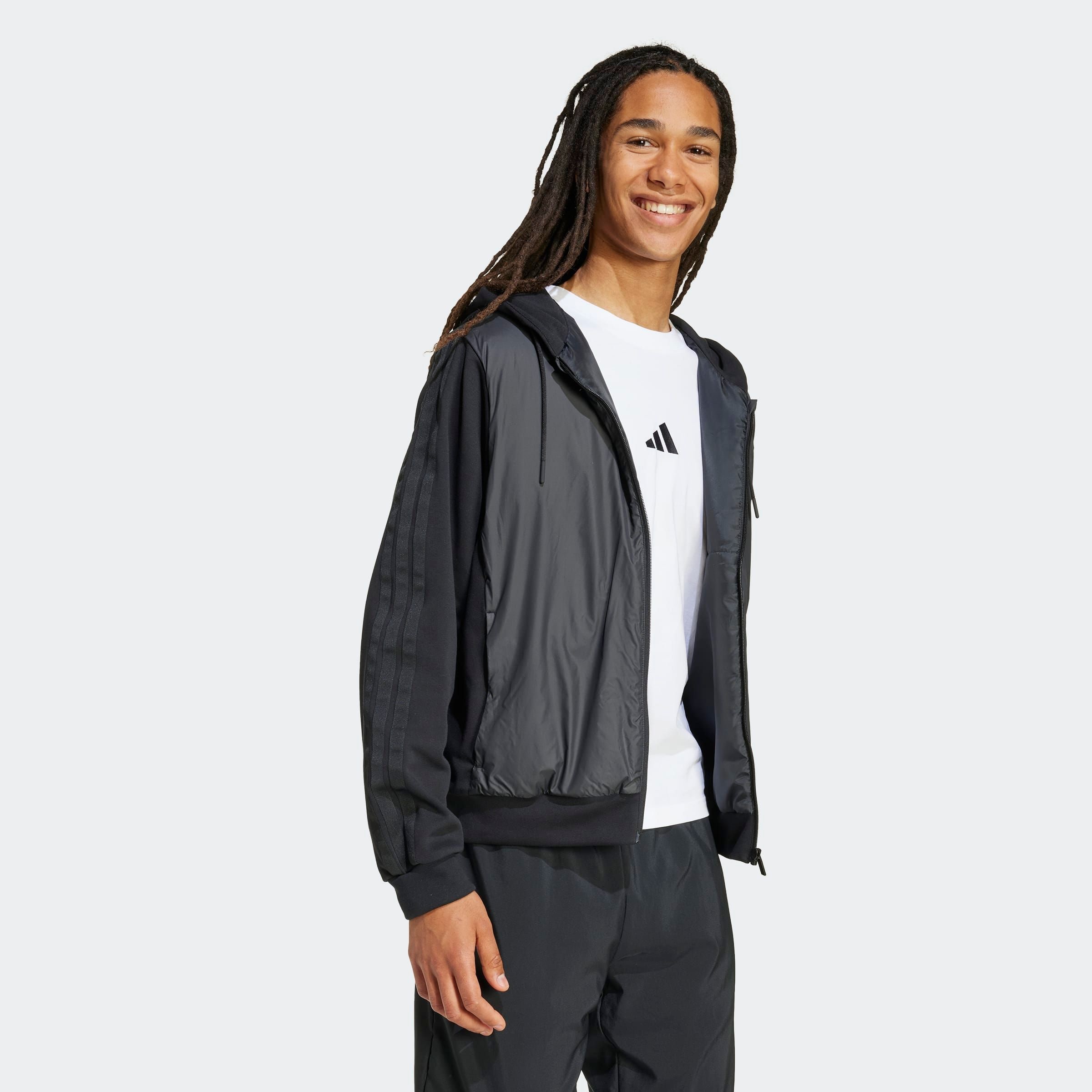 adidas Sportswear Outdoorjacke »ESS 3S IN HYB J«