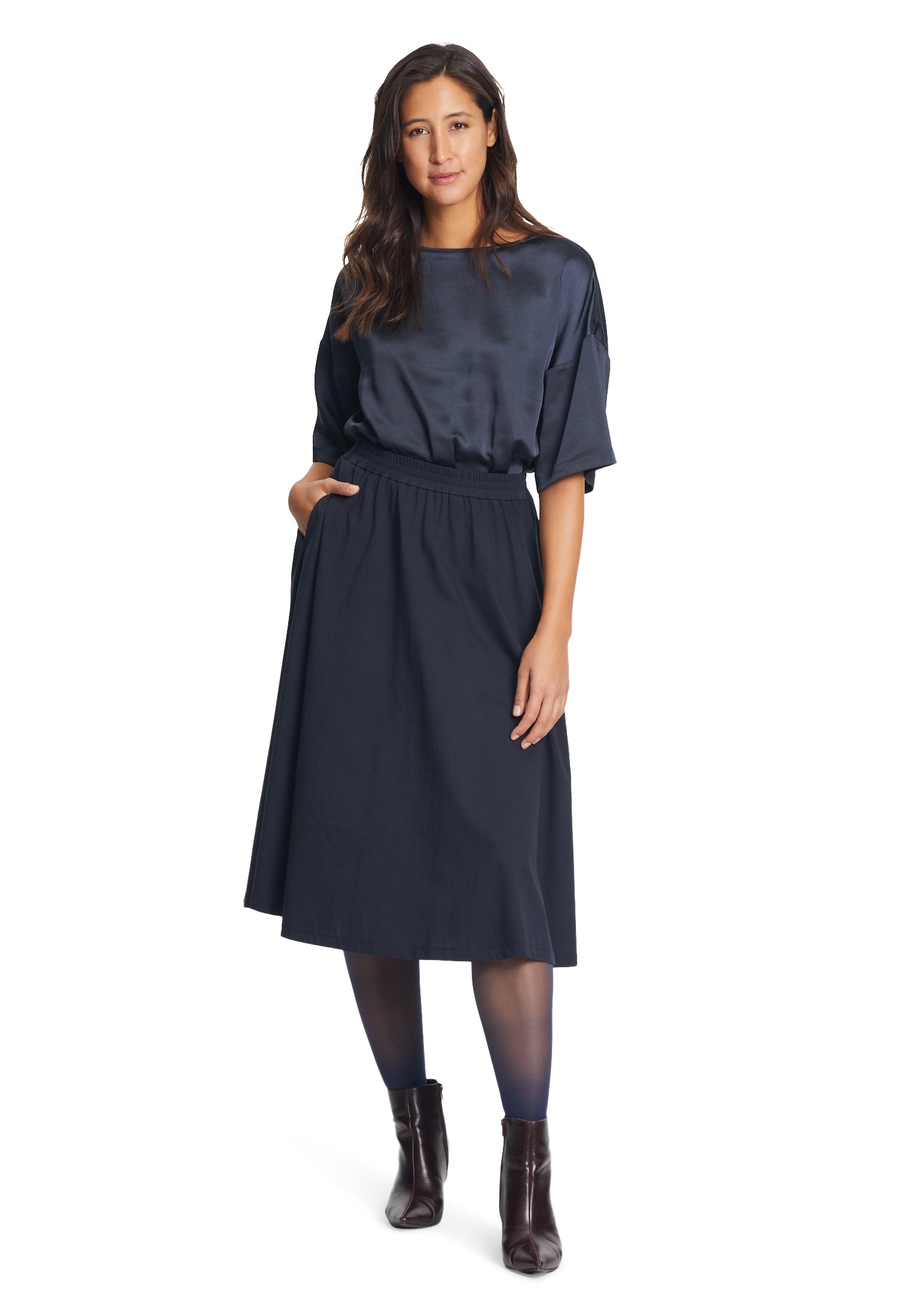 Vera Mont Druckkleid "Vera Mont Casual-Kleid mit ausgestelltem Rock", Mater günstig online kaufen