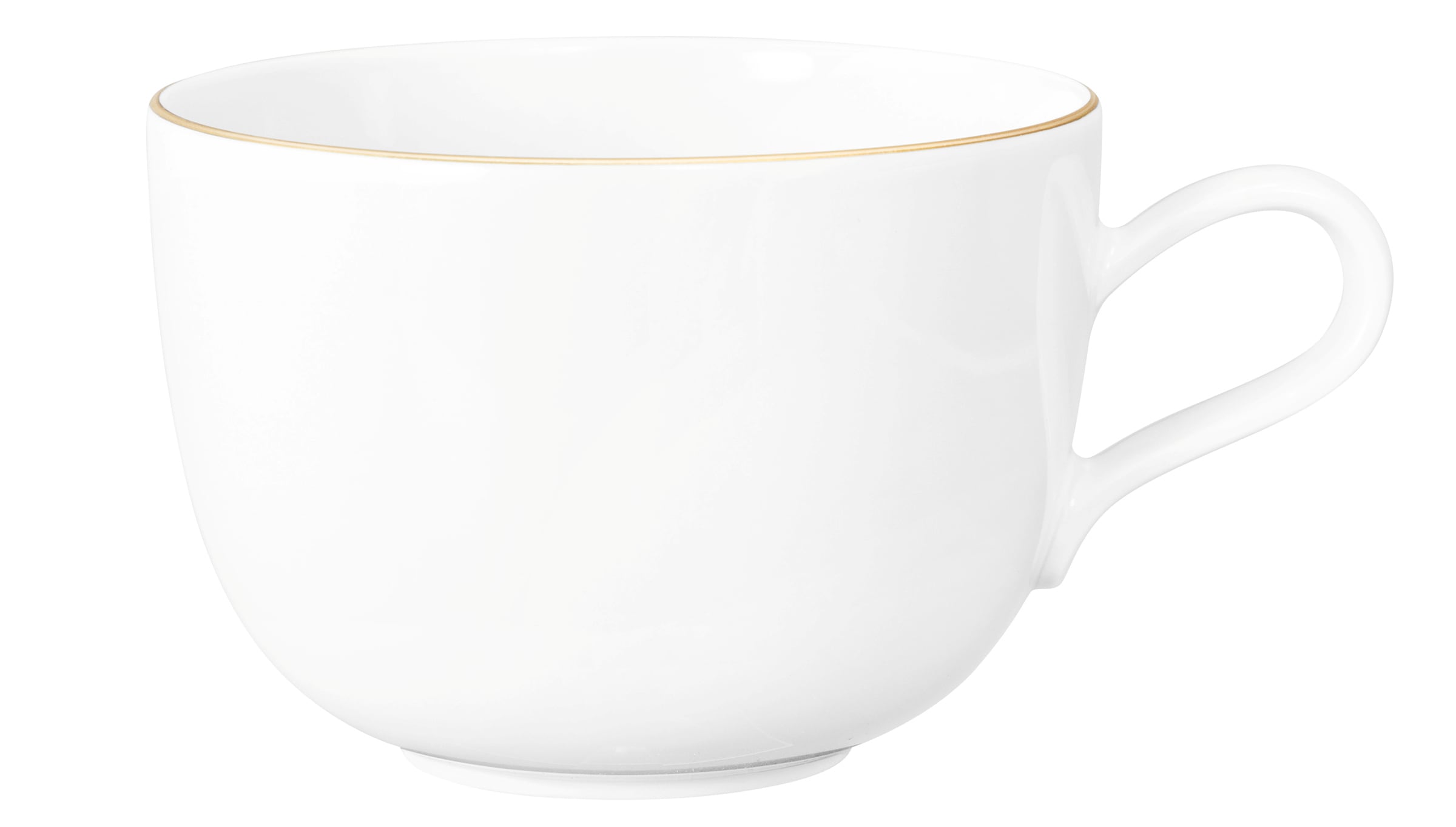 Seltmann Weiden Tasse "Liberty - Goldrand" Milchkaffeeobertasse 0,38 l
