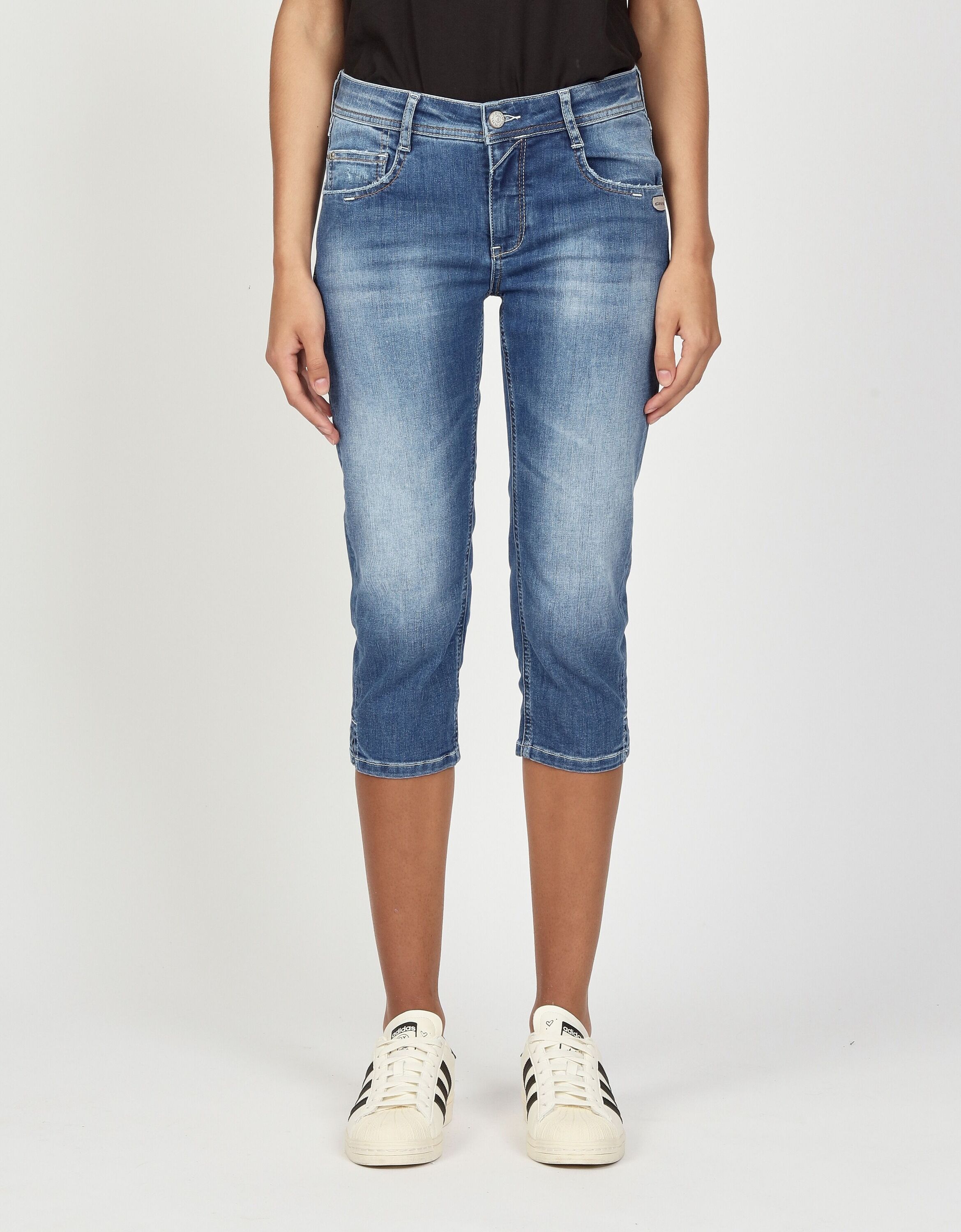 GANG 3/4-Jeans "94AMELIE CAPRI" mit Reißverschluss