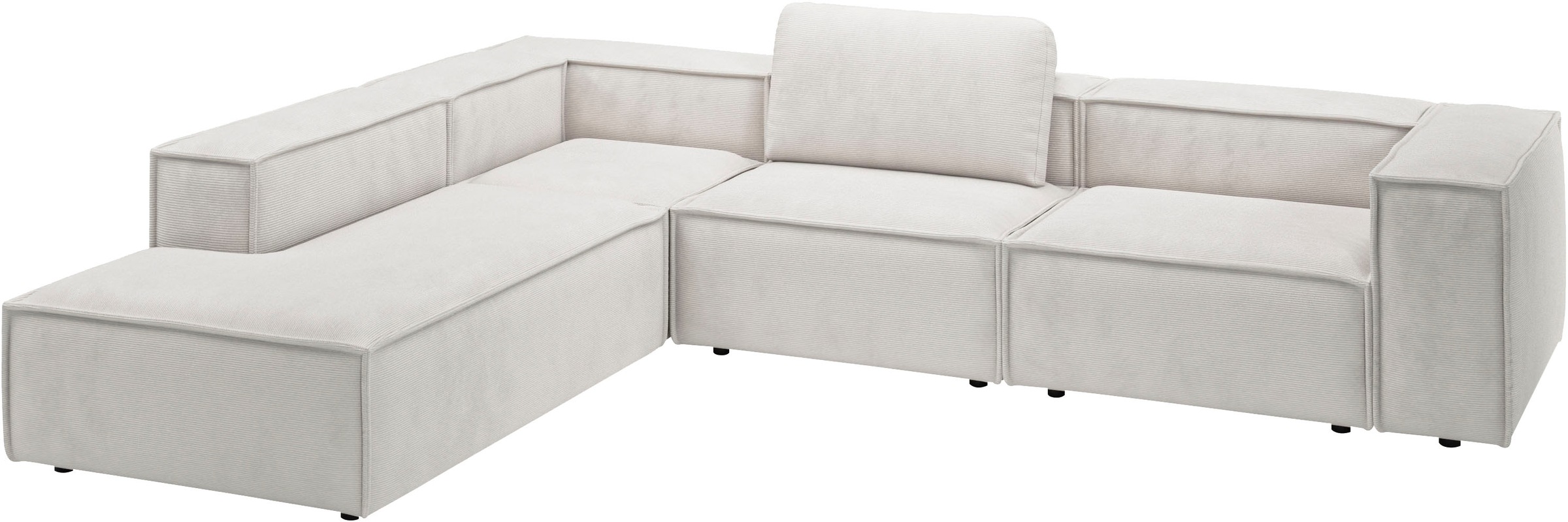 Places of Style Ecksofa »Watertown moderne L-Form«, Breite 311 cm