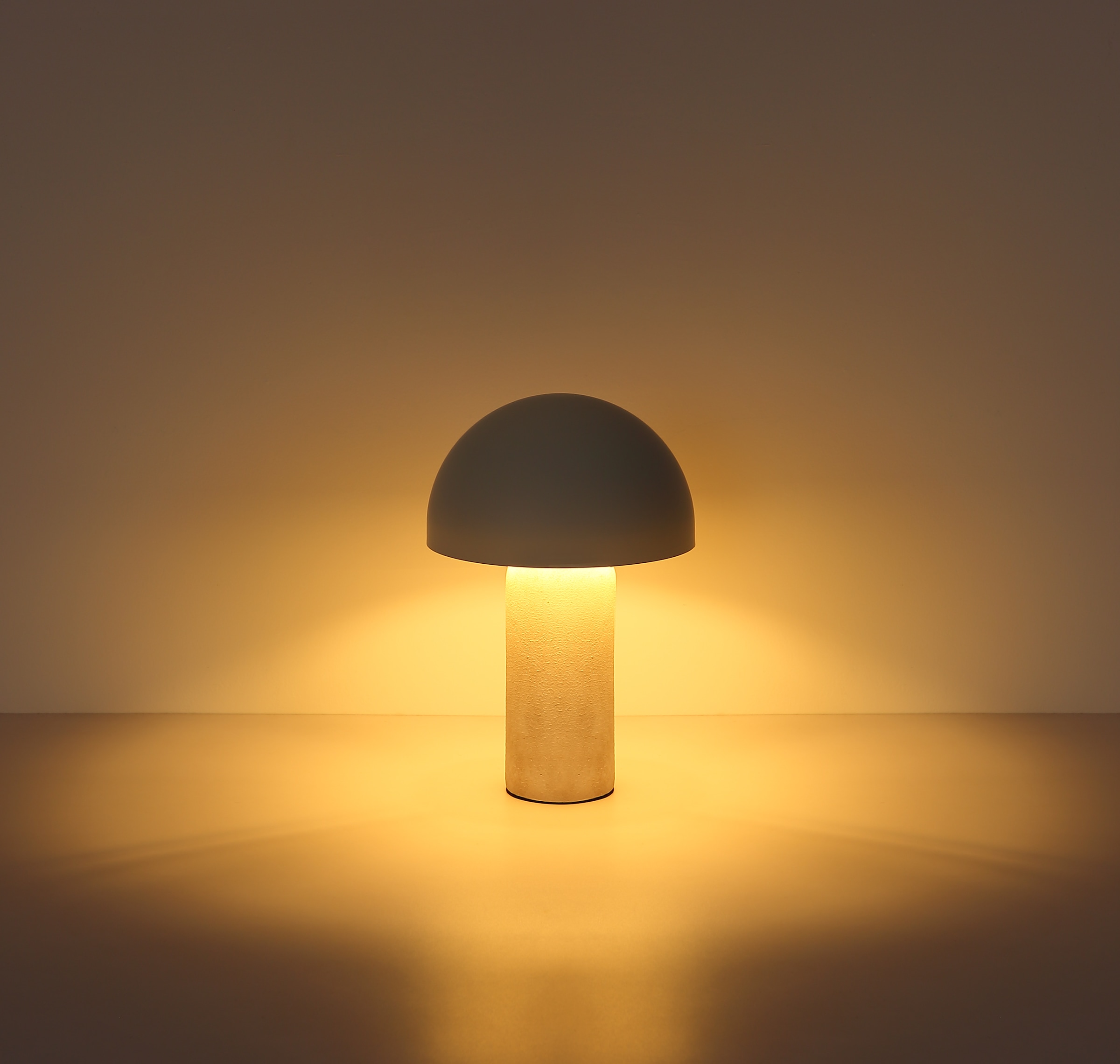 homsy by Ana Johnson Tischleuchte »LUMEVA Pilz Lampe« E14 warmweiß - kaltweiß Keramik, Pilzleuchte, Höhe 38cm