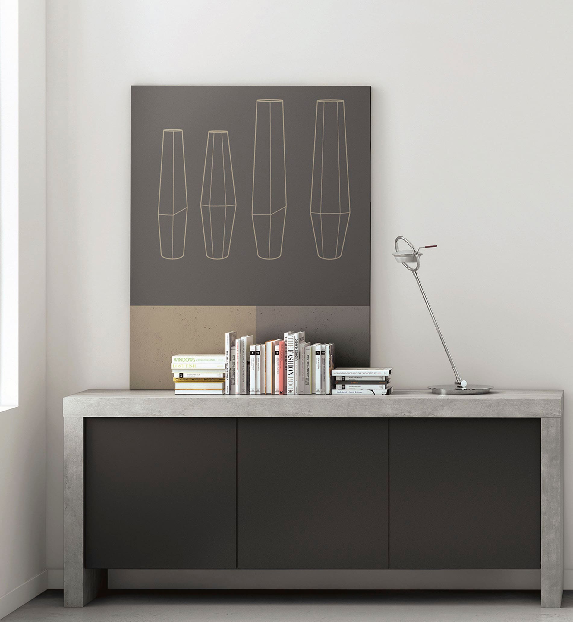 TemaHome Sideboard "Kobe", Kommode, industrieller Look