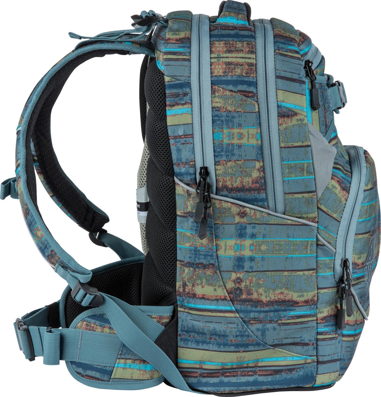 NITRO Schulrucksack »Superhero«, Reflektoren, Rucksack für Schule und Freizeit