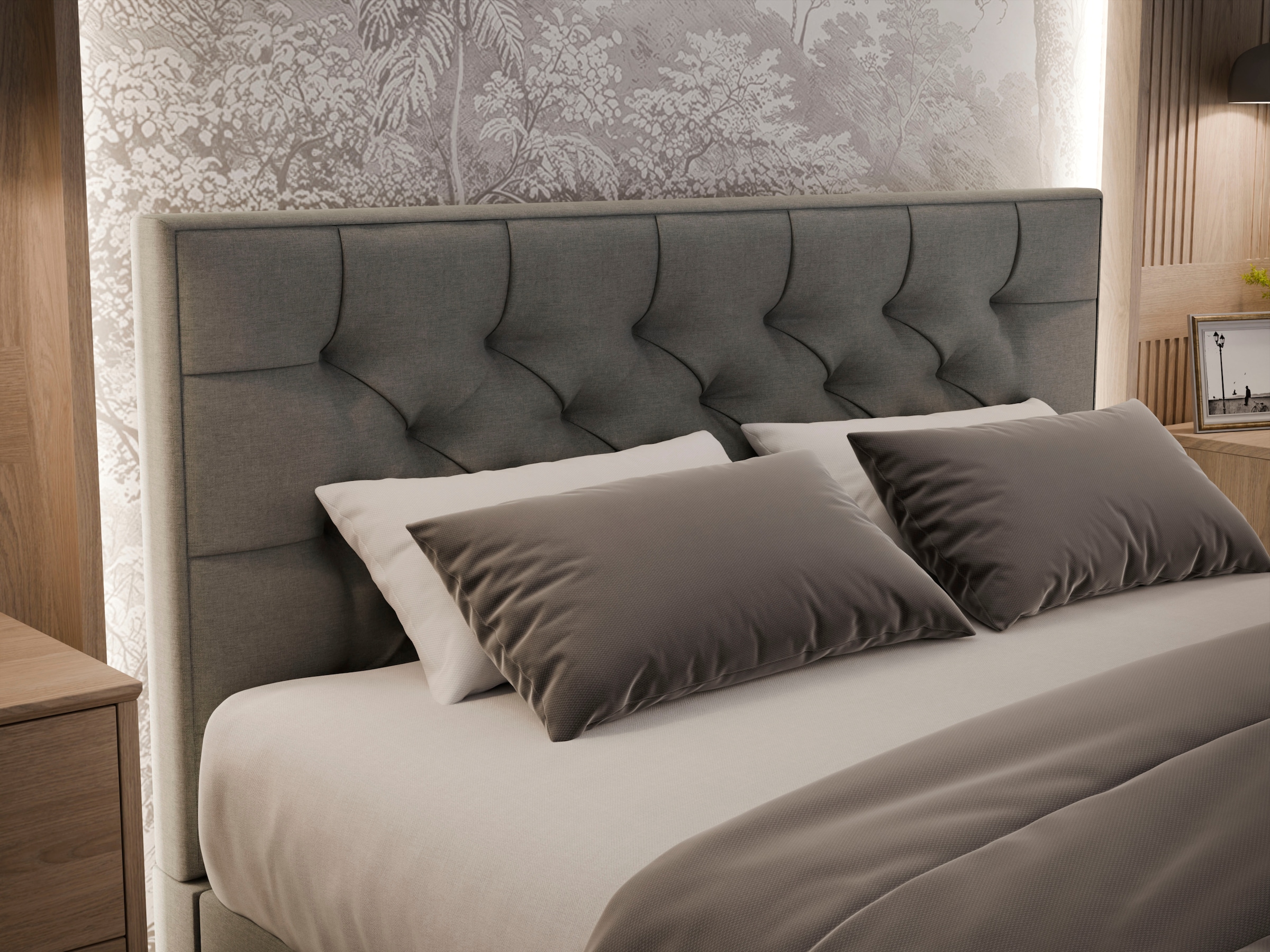 FORTE Boxbett »CABO erhältlich in den Breiten 140cm, 160cm & 180cm, inkl. Bettkasten« erhältlich in verschiedenen Farben