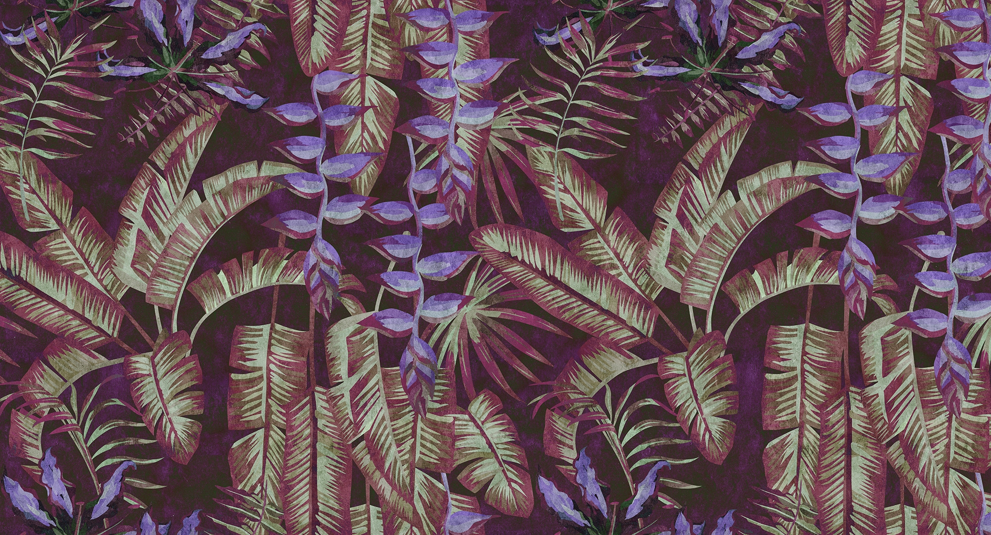 living walls Fototapete "Walls by Patel Tropicana 3" glatt Vlies, Wand, Sch günstig online kaufen