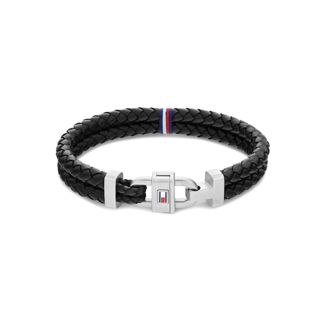 Tommy Hilfiger Armband »Schmuck Edelstahl Armschmuck Lederarmband«, zu  Hoodie, Shirt, Jeans, Sneaker, Tommy Jeans! ▷ für | BAUR