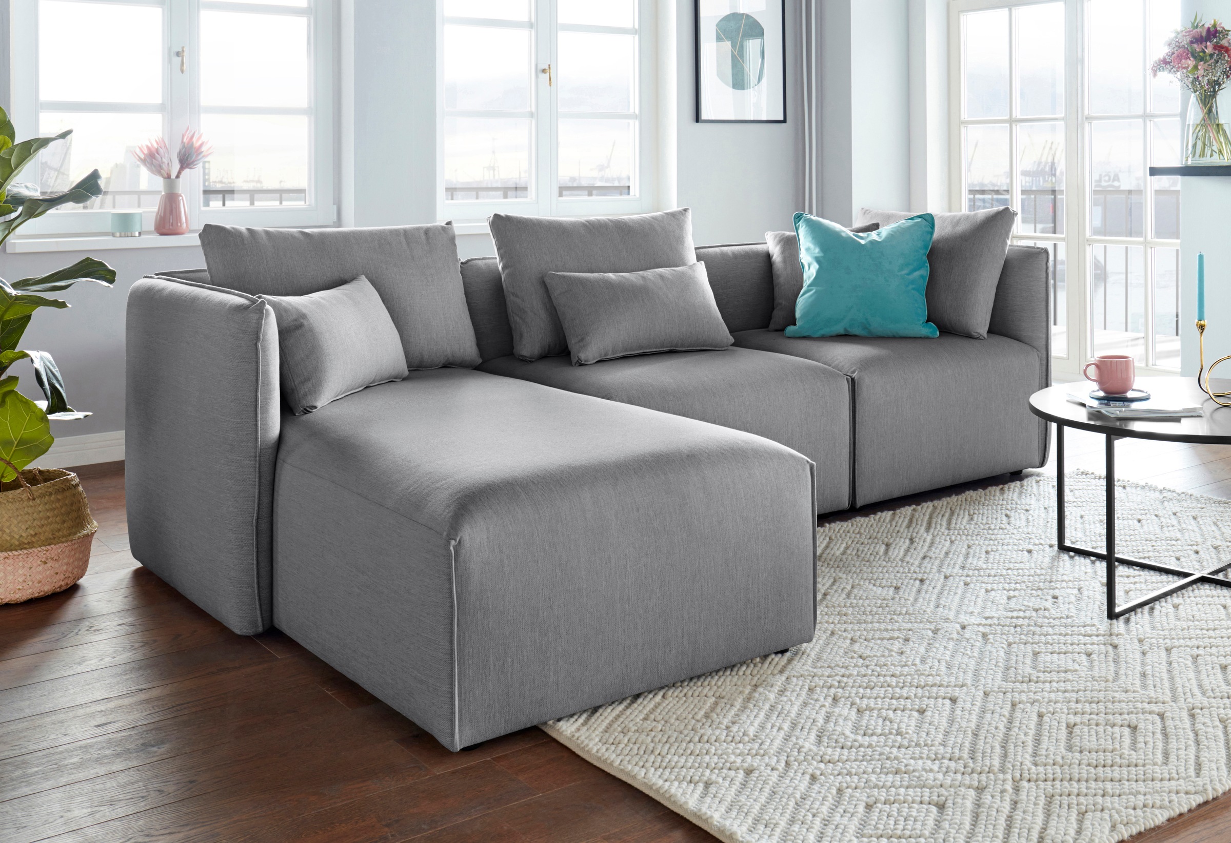 OTTO home Ecksofa "Nöre L-Form" 3 Teile, in vielen Bezugsqualitäten und Far günstig online kaufen